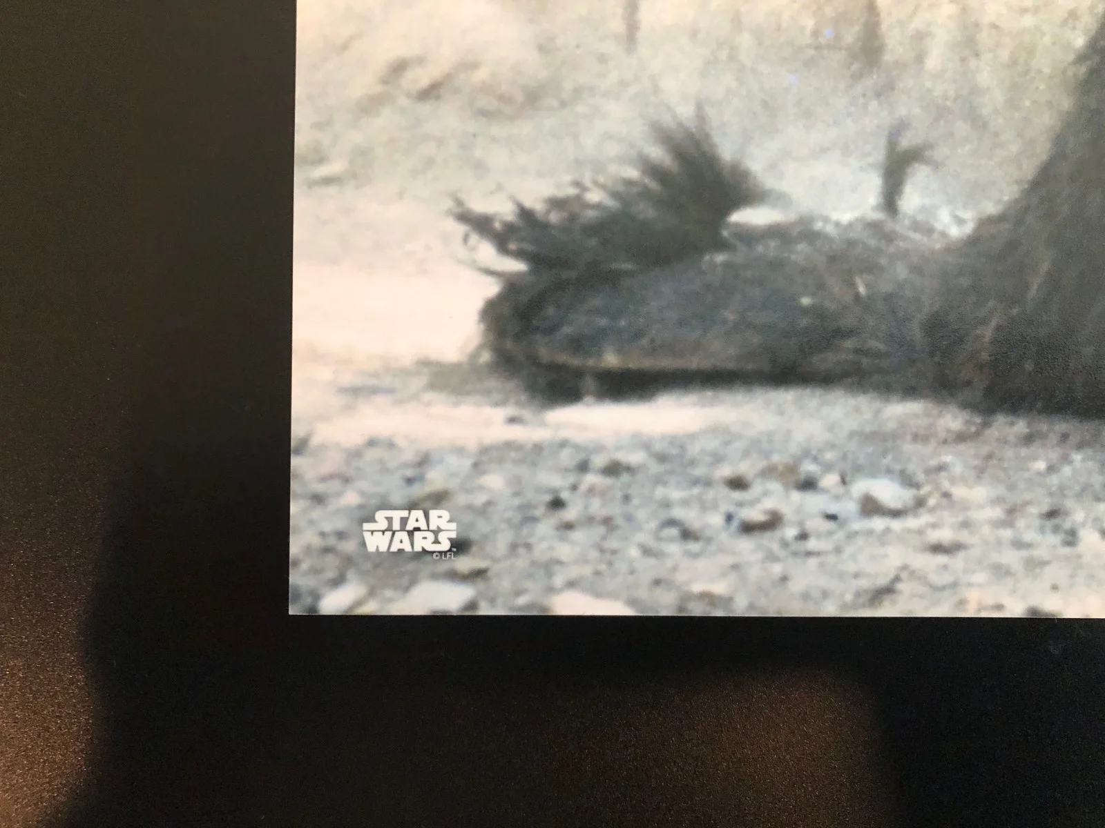 Alan Fernandes — Alan Fernandes Signed TOPPS 11x14 Star Wars EpIV 1977 Tusken Raider Autograph, image 5
