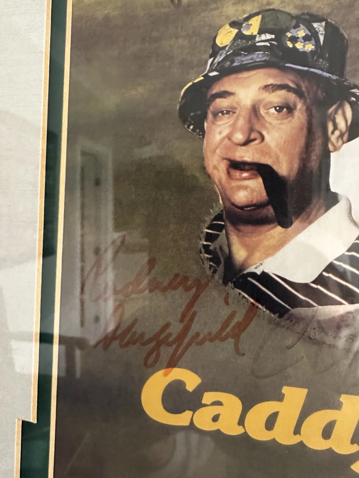 Caddyshack Movie Poster Autographed By Bill Murray, Rodney Dangerfield & Chevy, image 2