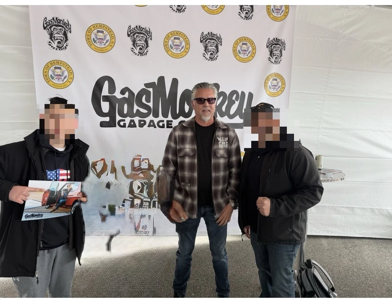 Richard Rawlings — Richard Rawlings signed 8.5 X 11 GAS MONKEY GARAGE FastNloud *see description, image 2