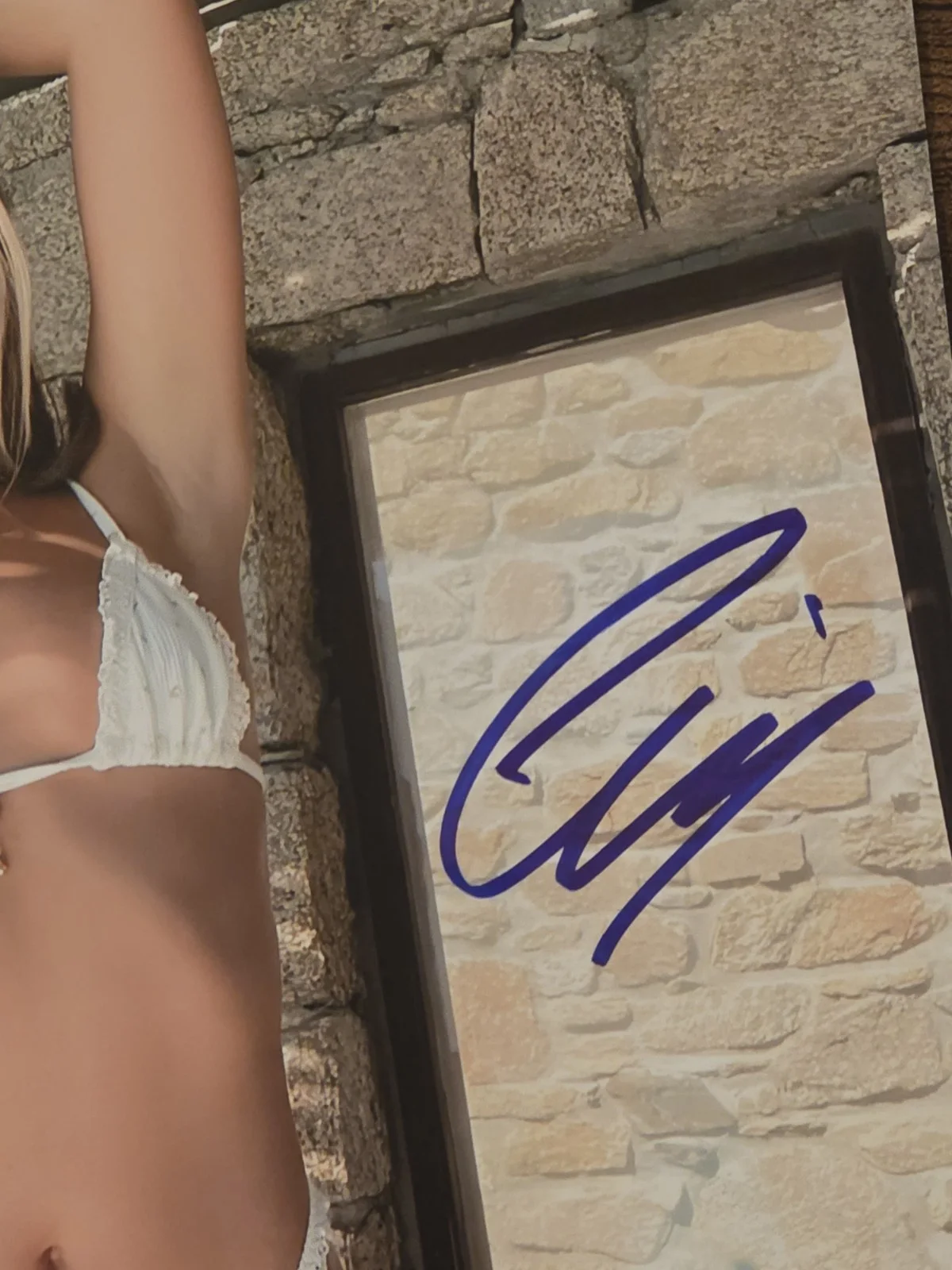 Lily Phillips — Lily Phillips Signed 8x10 Photo Sexy Adult Star Model Autograph Beckett, изображение 2