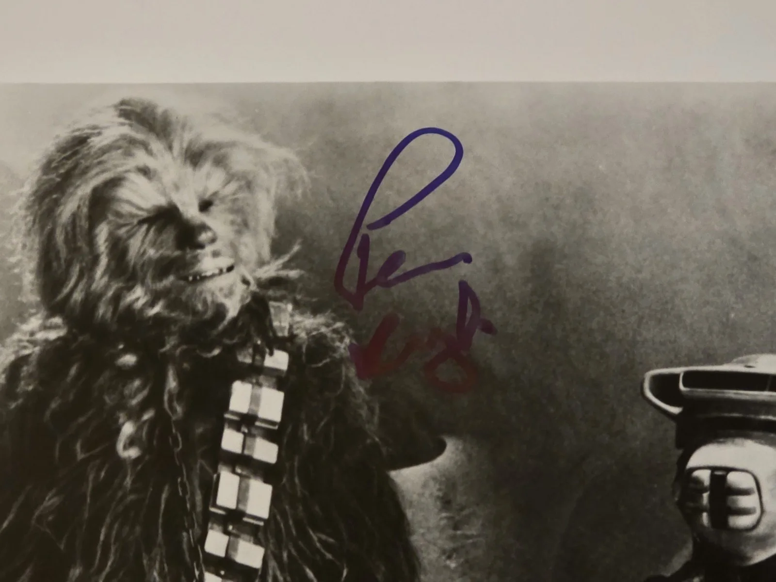 Peter Mayhew — Peter Mayhew Signed 8x10 Photo Star Wars Chewbacca Autograph Rare Return Of Jedi, изображение 2