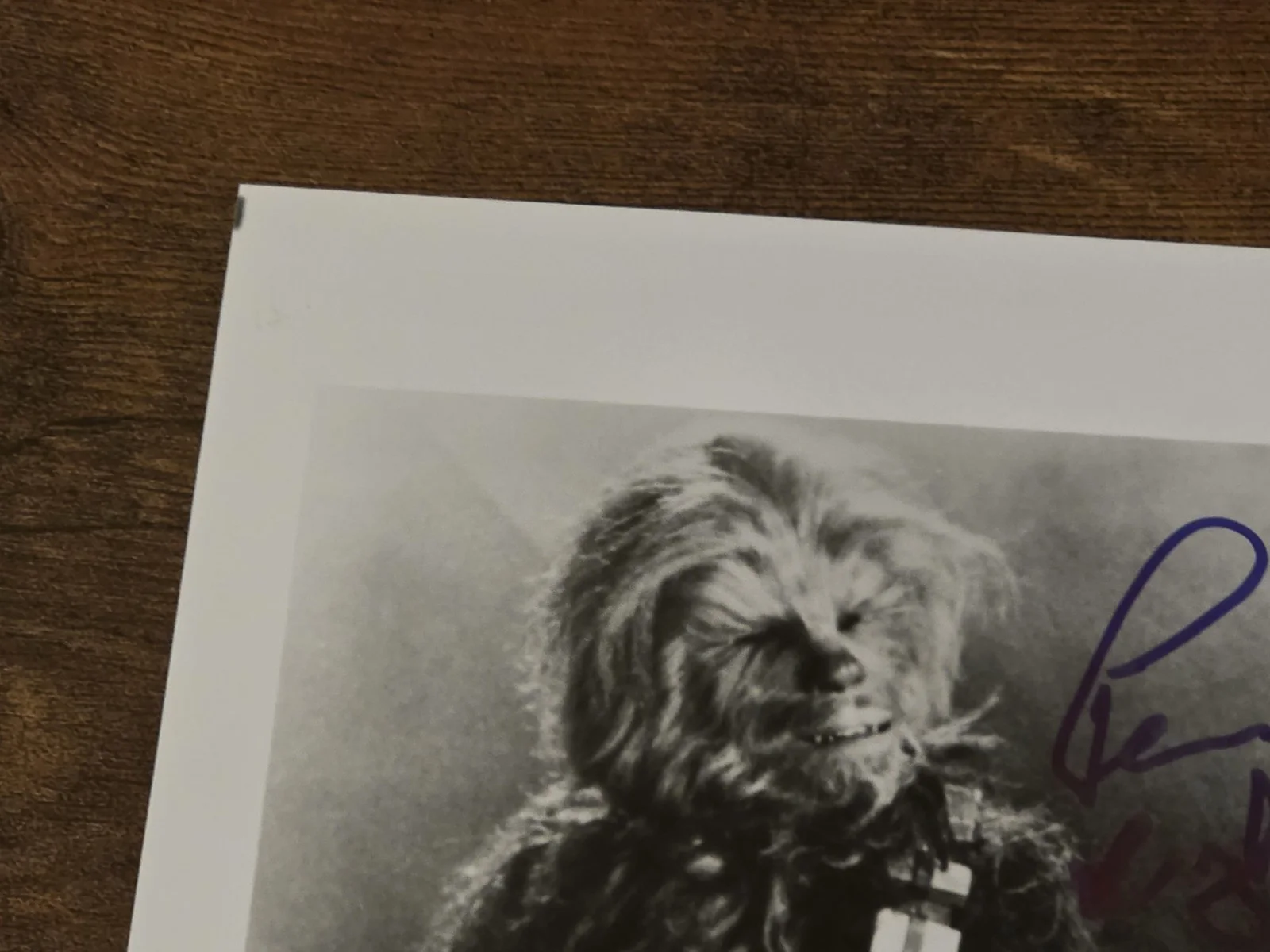 Peter Mayhew — Peter Mayhew Signed 8x10 Photo Star Wars Chewbacca Autograph Rare Return Of Jedi, изображение 3