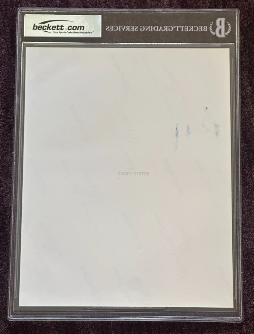 PATRICK SWAYZE — PATRICK SWAYZE Signed 8 X 10 PHOTO Beckett Encapsulated AUTO 10, изображение 4