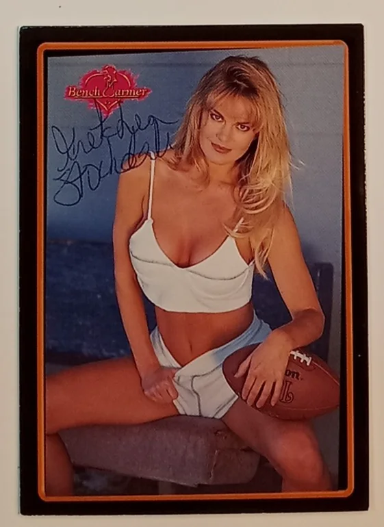 Gretchen Stockdale — Gretchen Stockdale Signed NM/Mint 1994 Bench Warmer Rookie Card #190 Autograph, изображение 3