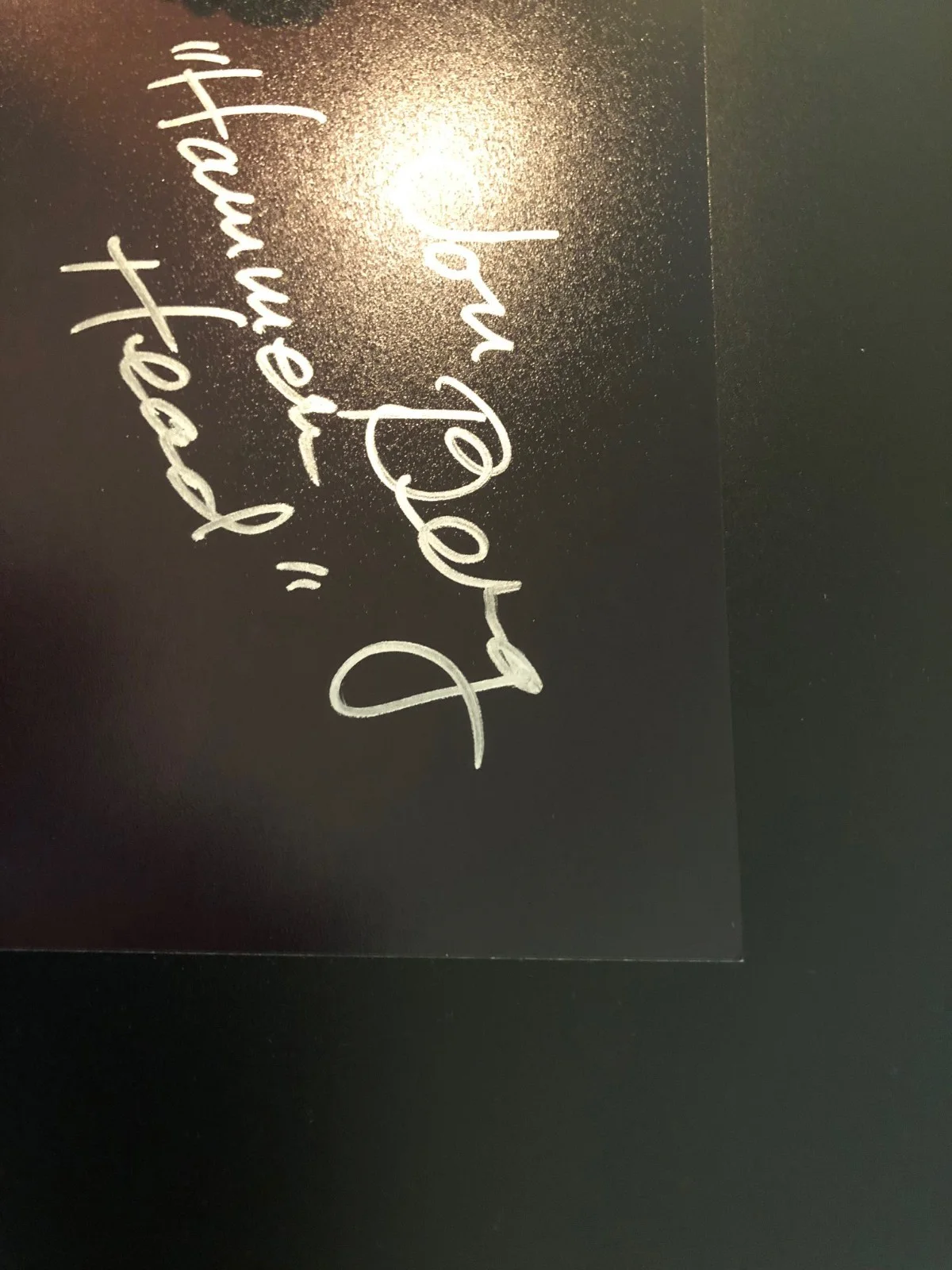 Jon Berg — Jon Berg Signed 11x14 Star Wars EpIV Momaw Nadon "Hammer Head" Cantina Autograph, image 3