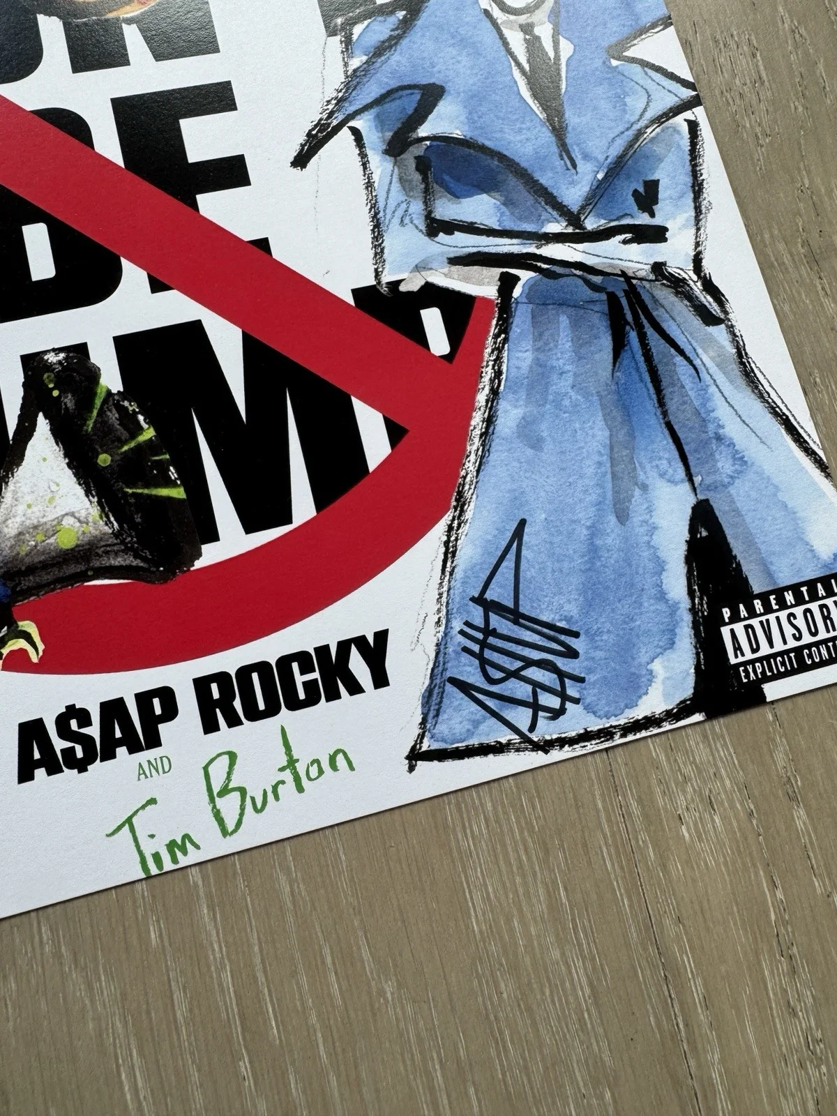 SIGNED ASAP ROCKY Dont Be Dumb Mr Mayers Vinyl 2xLP Insert Black IN HAND ❤️✅ NEW, изображение 5