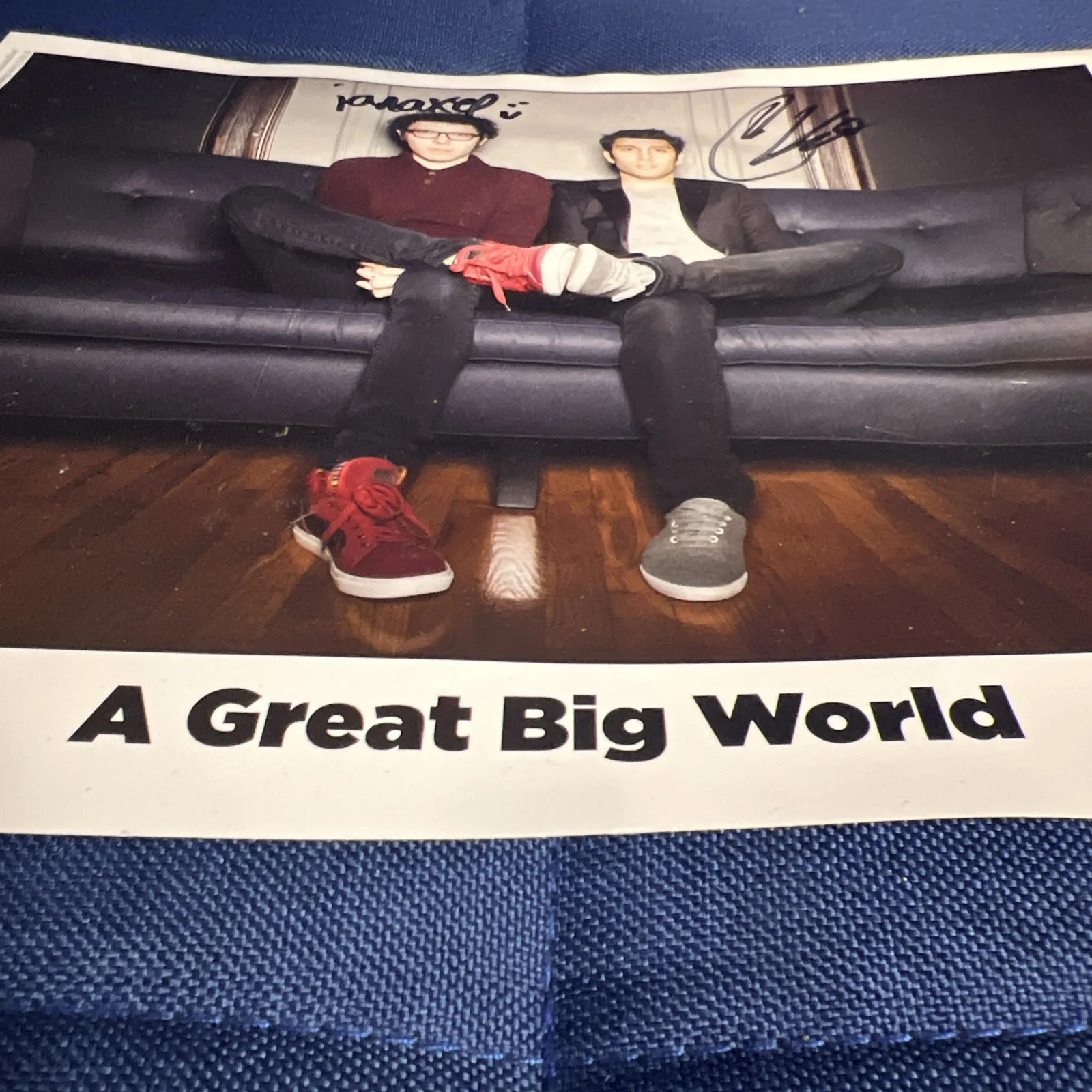 A Great Big World Band Signed 8x10 Photo Ian Axel Chad King SEE PHOTOS, изображение 3
