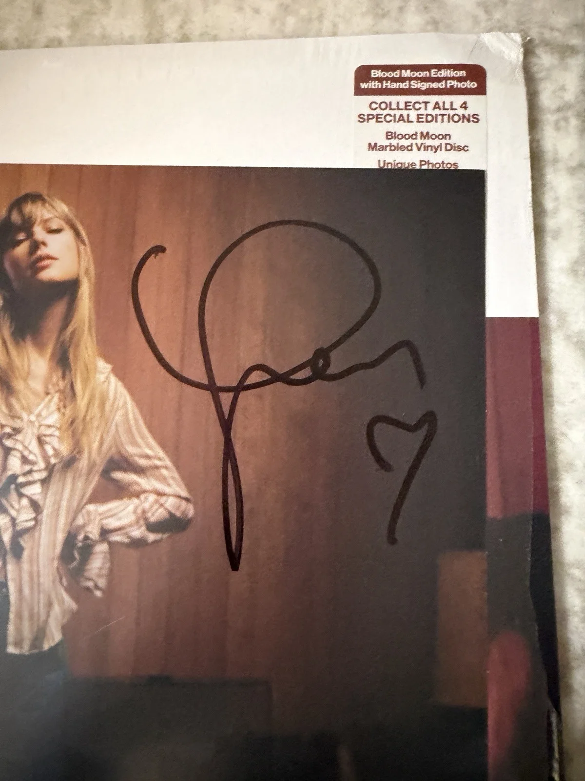 BUNDLE Taylor Swift signed midnights vinyls Set, image 3