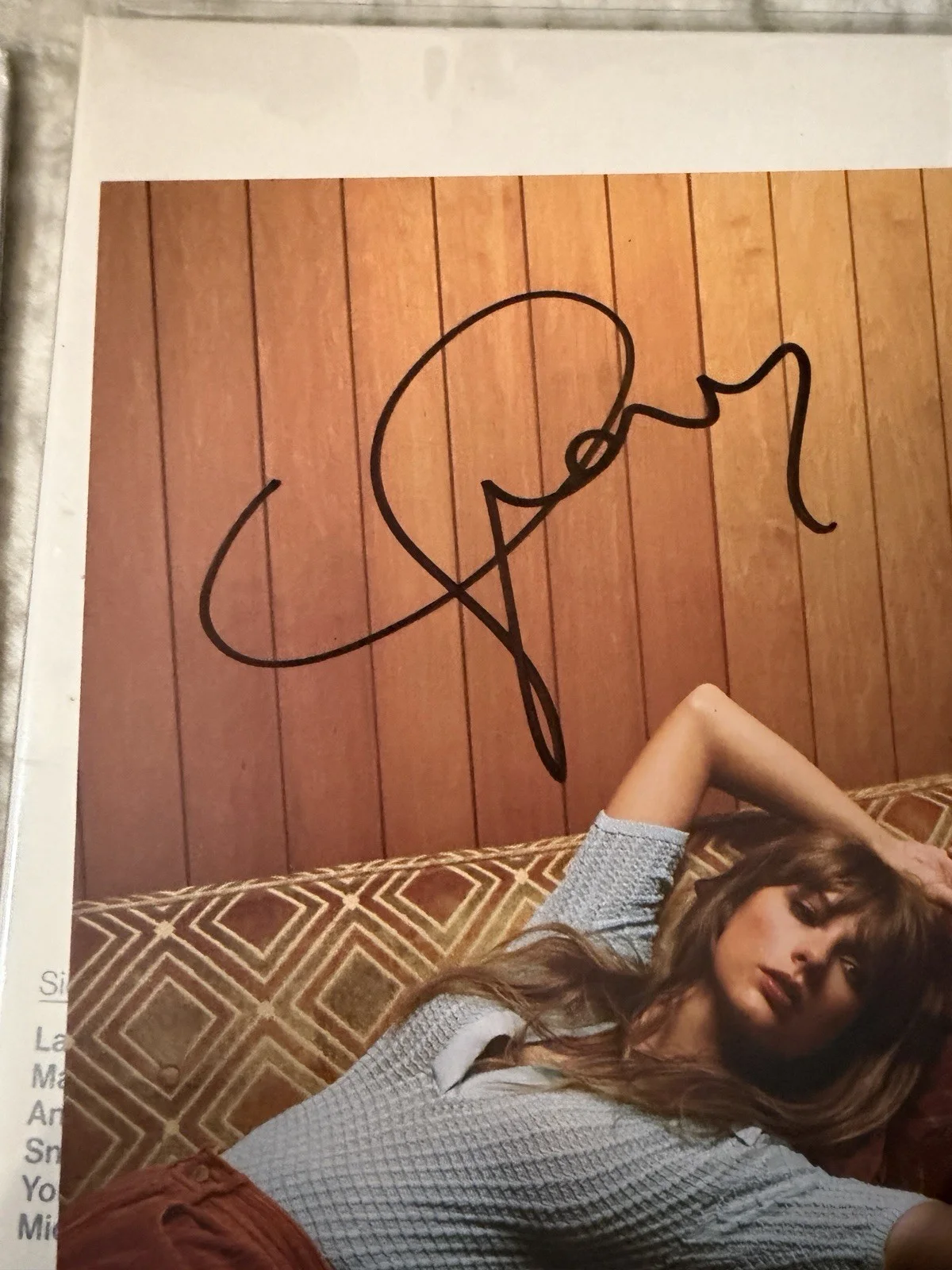 BUNDLE Taylor Swift signed midnights vinyls Set, image 4