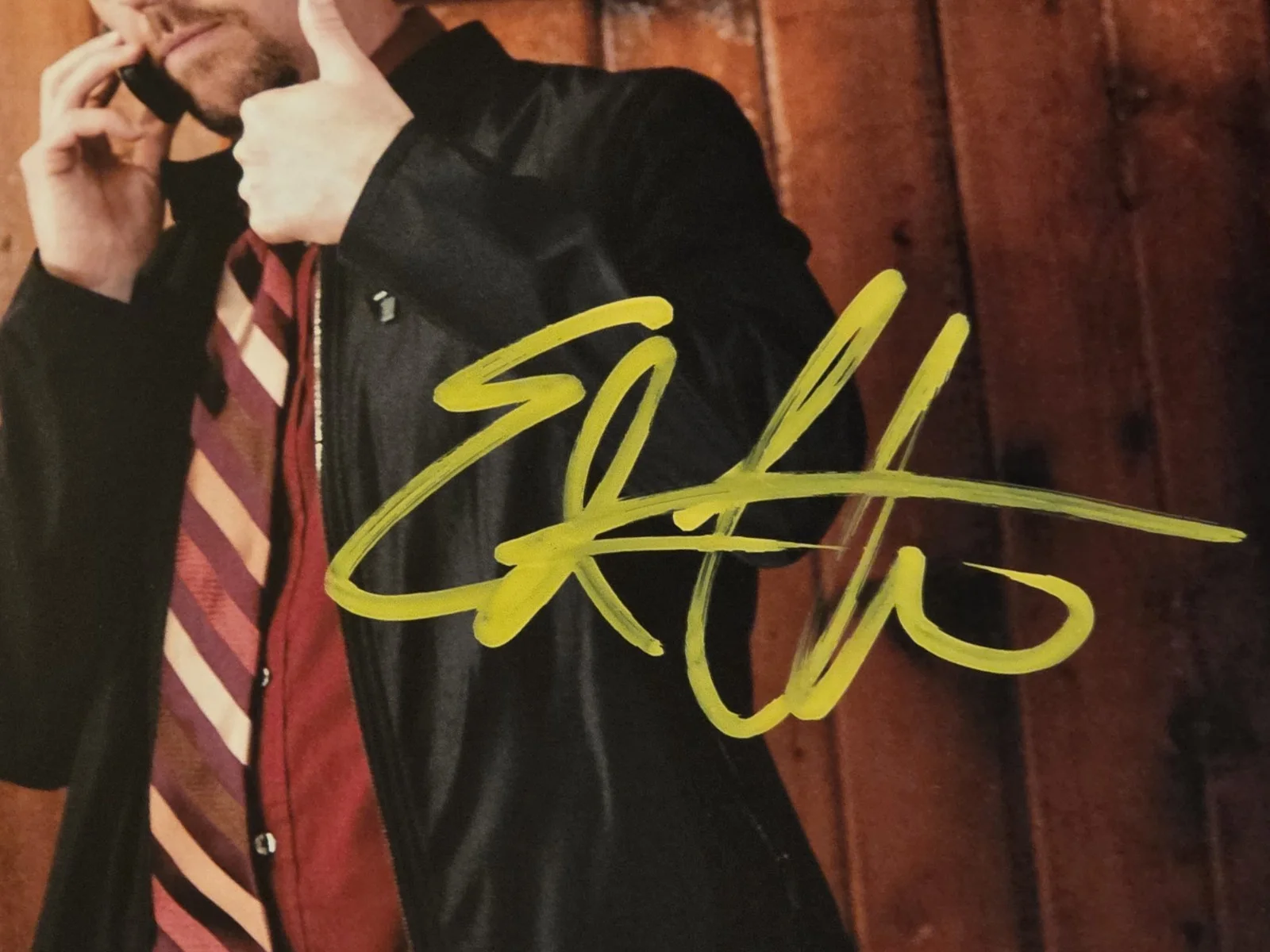 Ed Helms Signed 8x10 Autograph Photo The Hangover Jeff Who Lives At Home, изображение 2