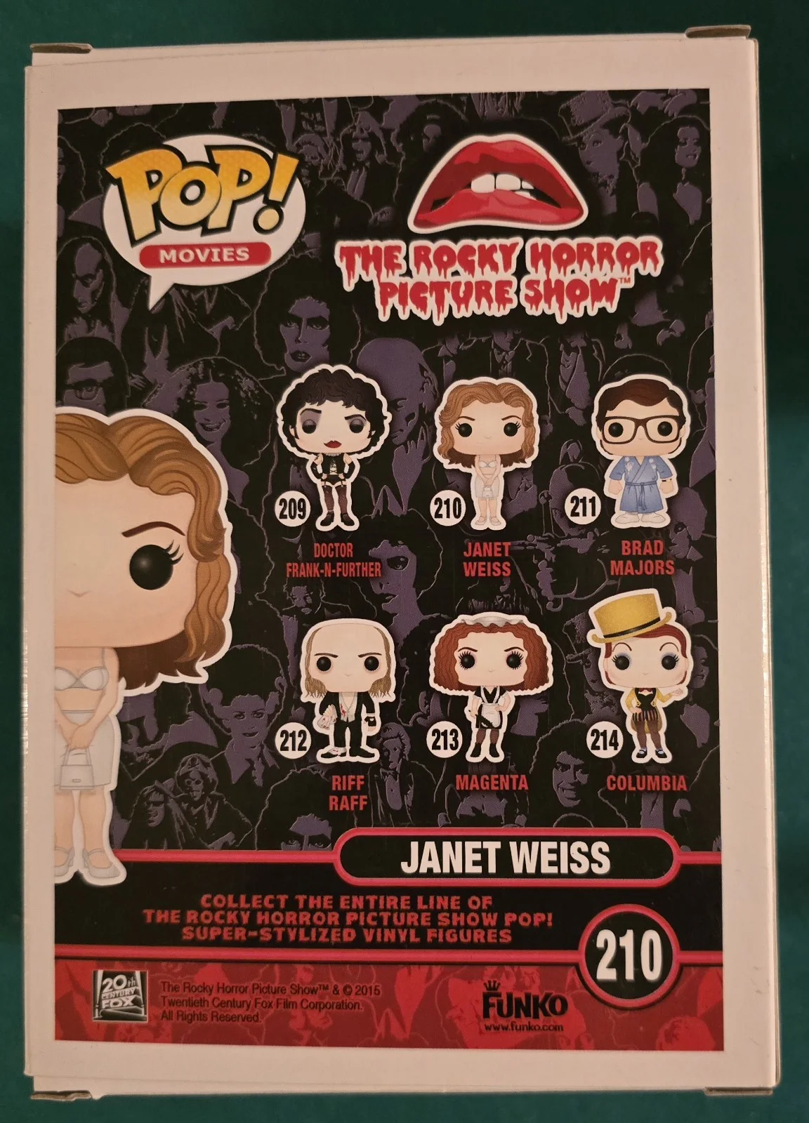 Susan Sarandon — Susan Sarandon Signed Funko Pop Rocky Horror Picture Show JSA Sticker Only, изображение 3