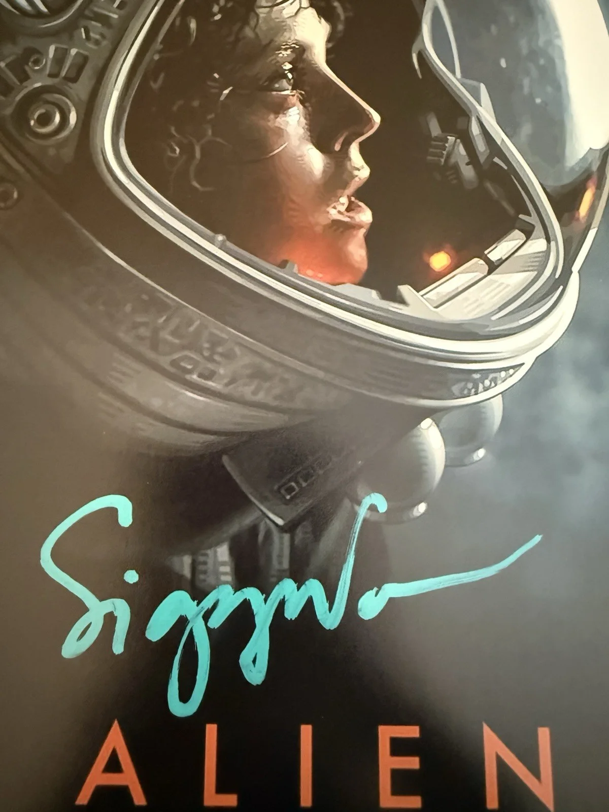 Alien — Sigourney Weaver Hand Signed in Person Autograph Alien RARE With COA 8x10, изображение 2