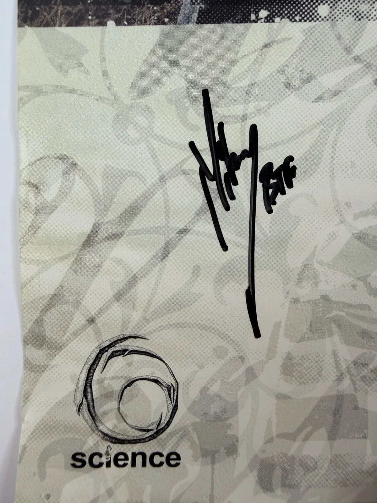 Blessthefall Full Band Signed Autographed 11"x17" Poster 2008 Bless The Fall, image 2