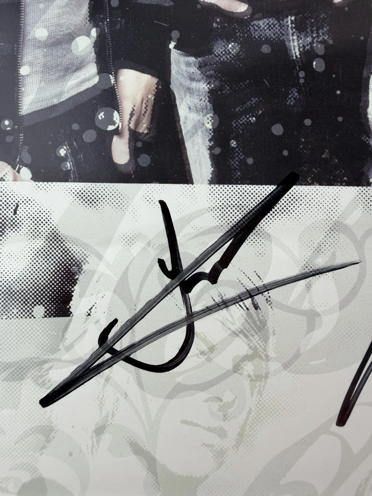 Blessthefall Full Band Signed Autographed 11"x17" Poster 2008 Bless The Fall, image 3