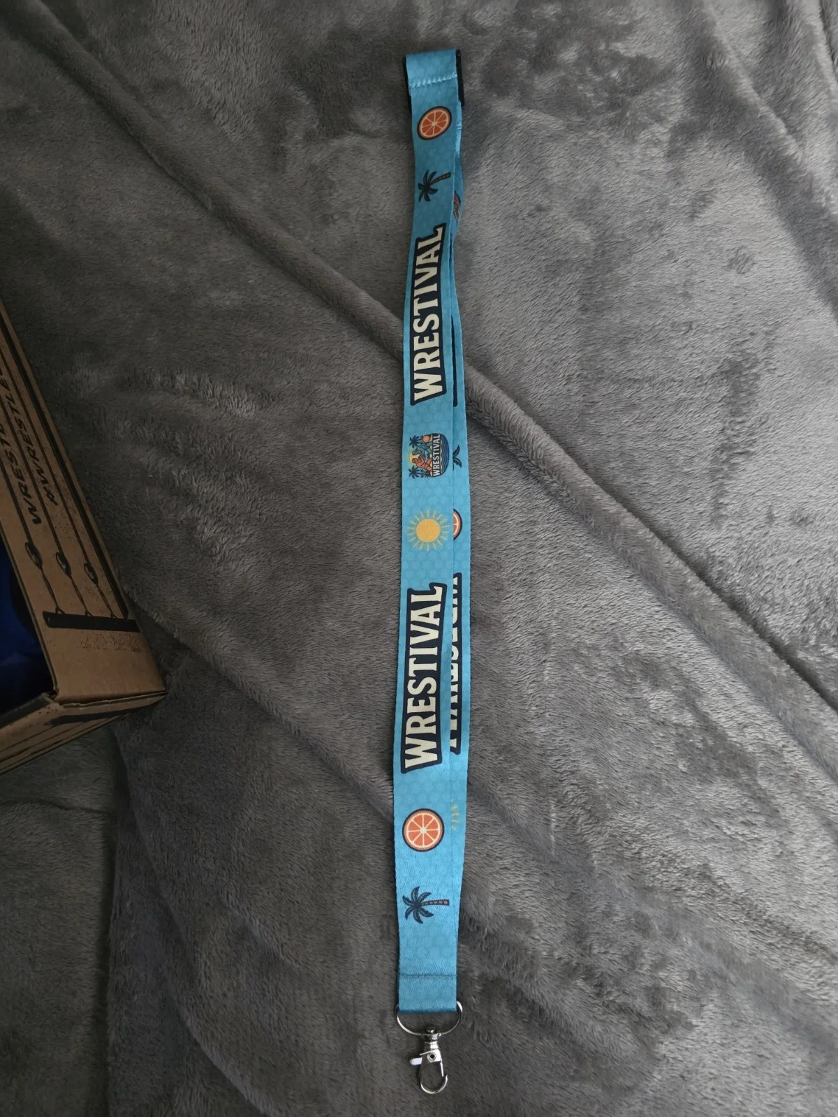 Wrestle Crate Wrestival Summer Bucket Hat and Lanyard, image 2