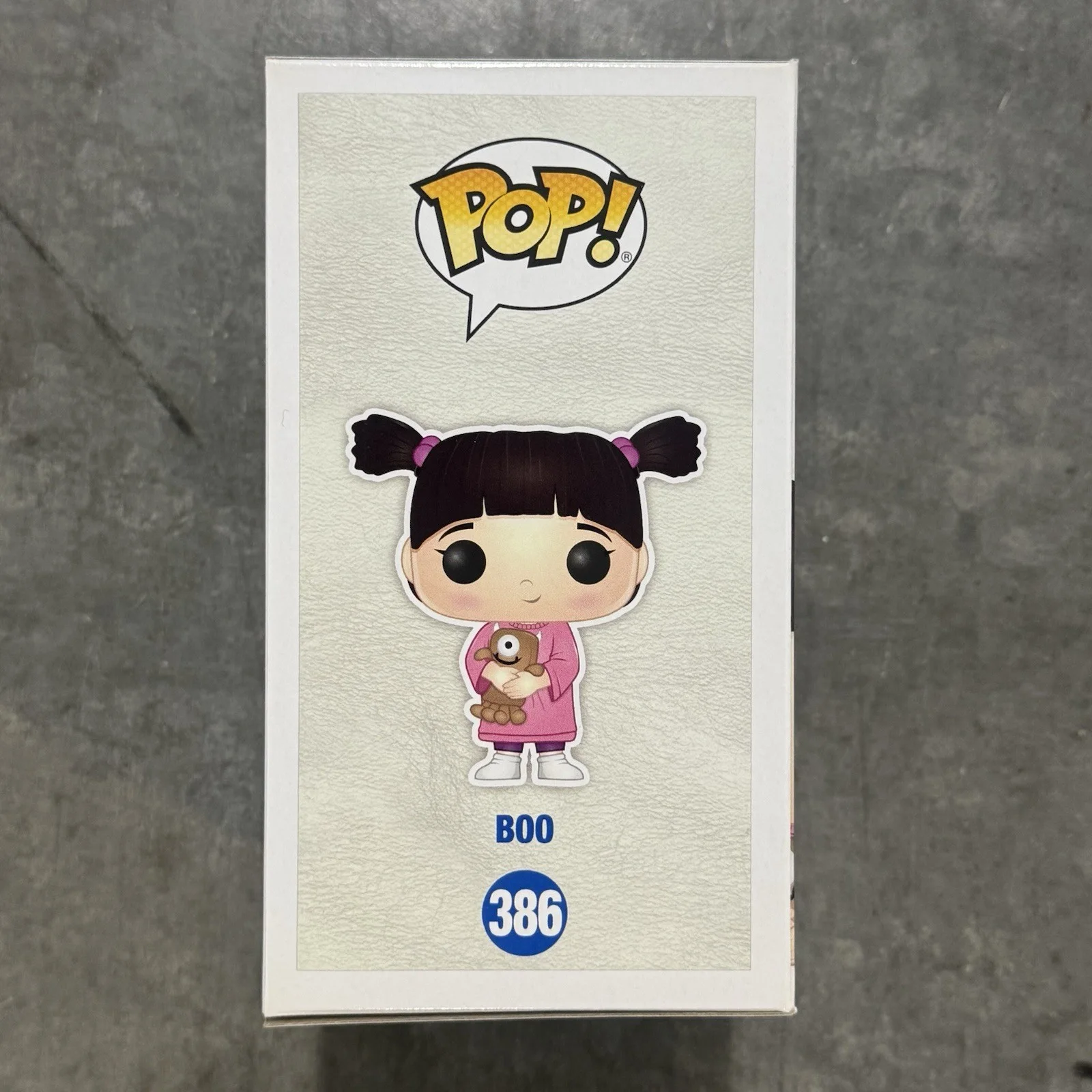 The Voice Of boo — Mary Gibbs Signed Autographed Monsters Inc Boo Funko Pop FULL NAME AUTO JSA COA1, изображение 3