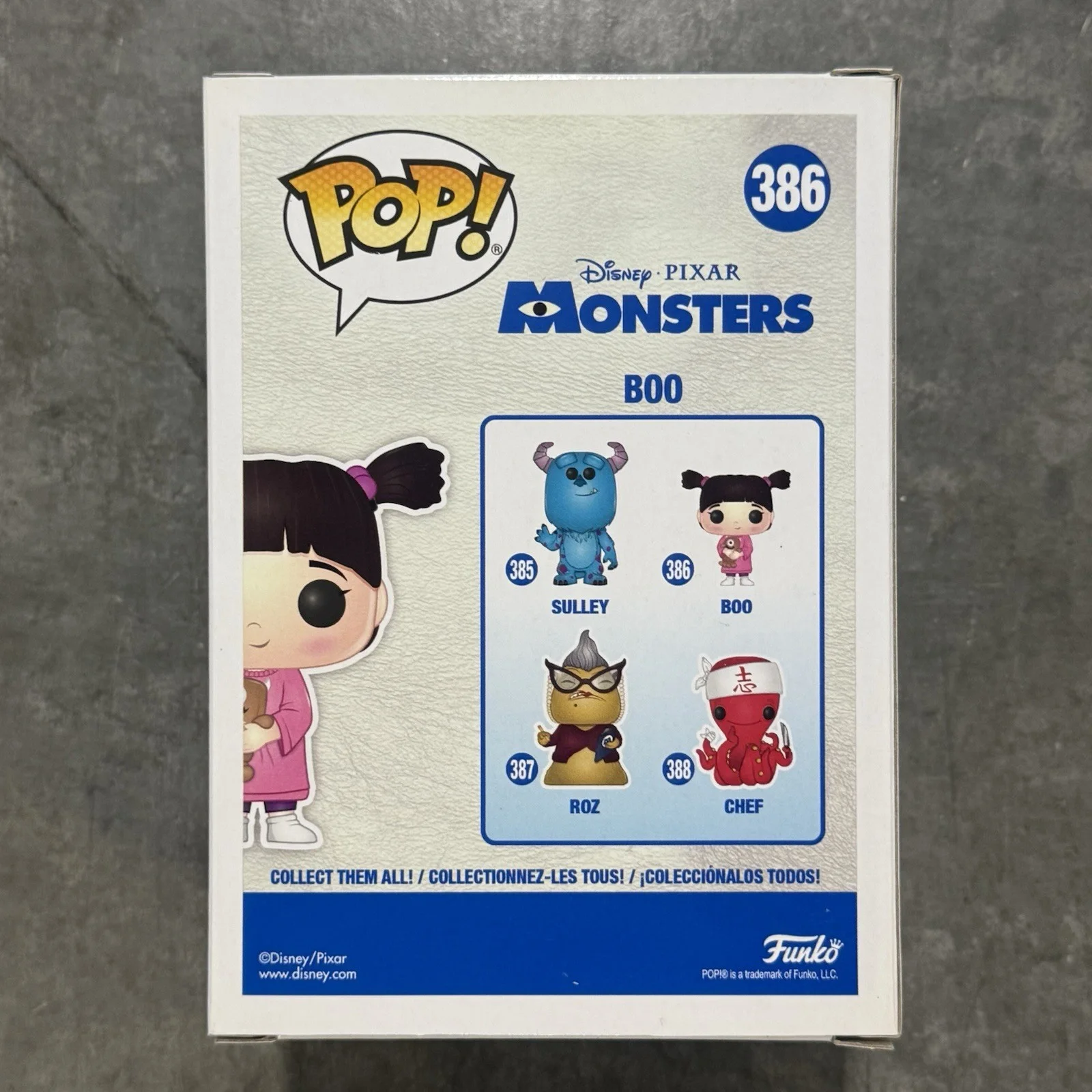 The Voice Of boo — Mary Gibbs Signed Autographed Monsters Inc Boo Funko Pop FULL NAME AUTO JSA COA1, изображение 4