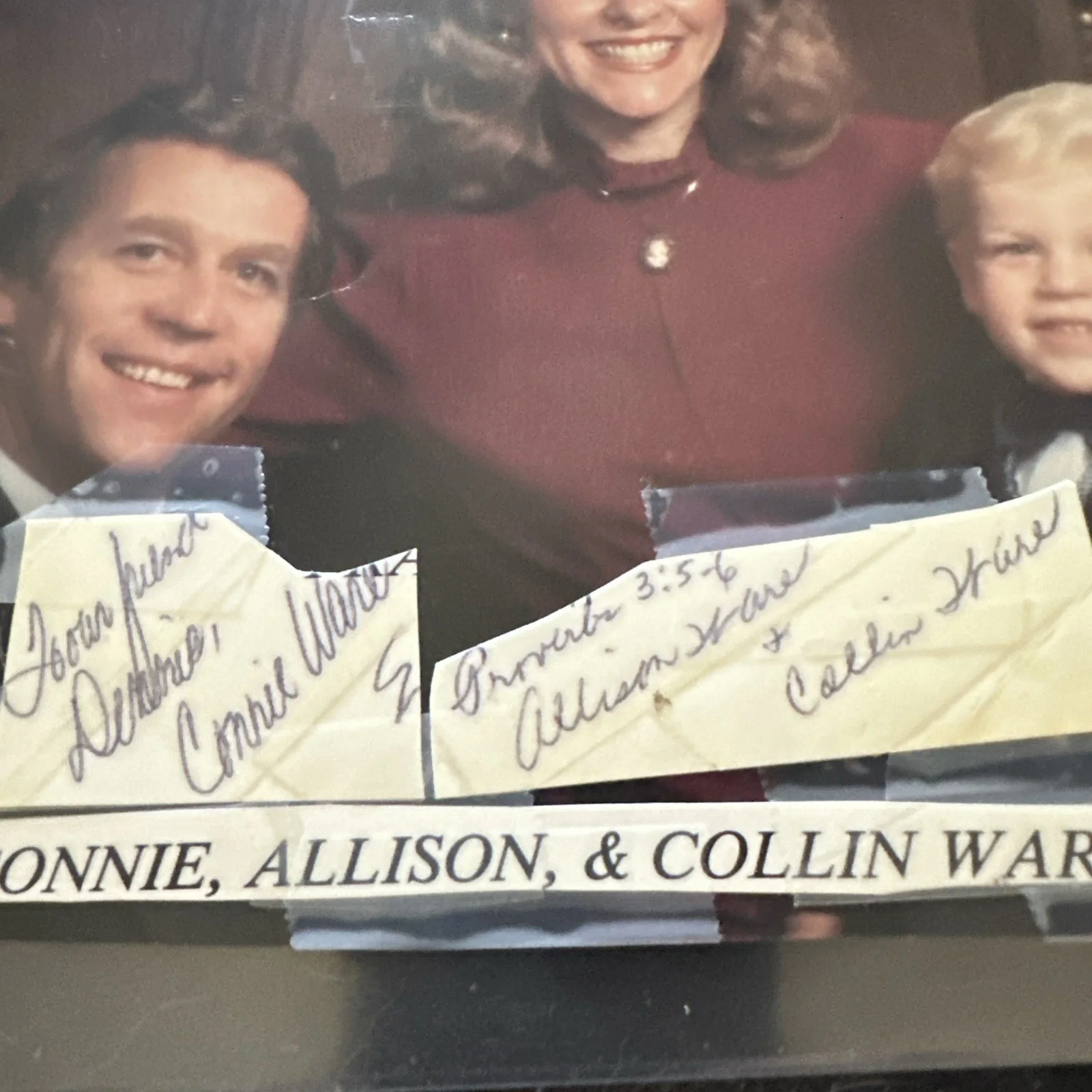 Autographed Photo Connie and Allison Ware Gospel Singers., image 2