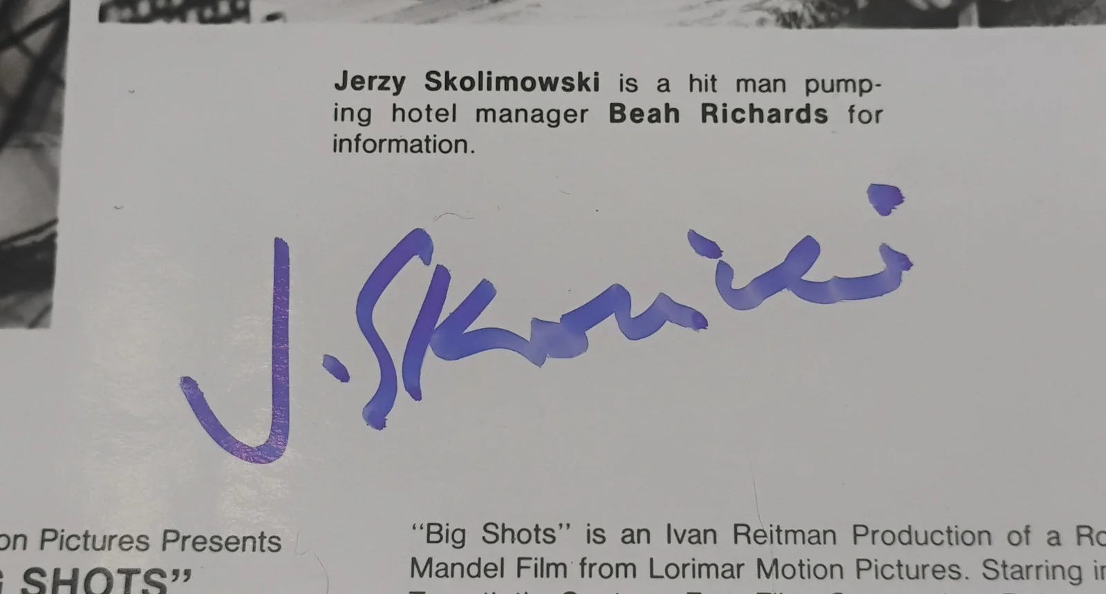 Beah Richards, Darius McCrary & Jerzy Skolimowski Signed Photo COA NO TARIFFS, image 4