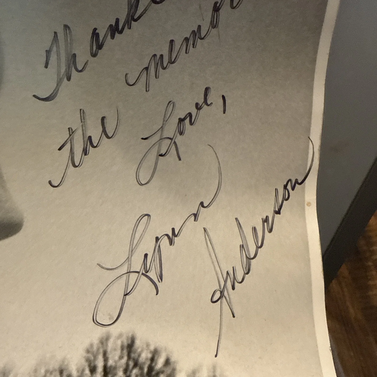 Lynn Anderson Autographed Photo Country Music Singer 20” X 16” Box30, изображение 3