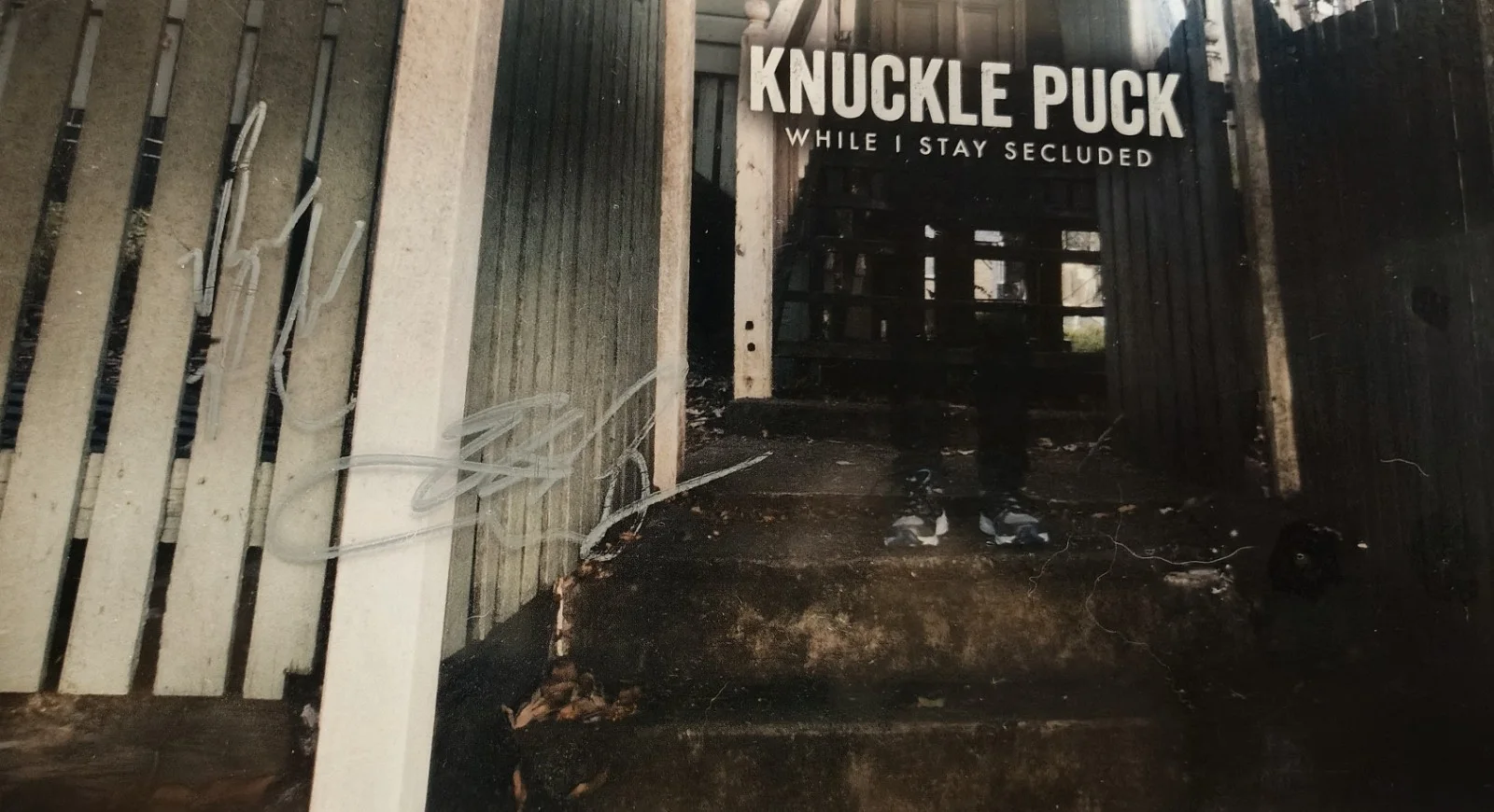 Knuckle Puck While I Stay Secluded Signed Vinyl LP Autographed Record Pop Punk, image 2