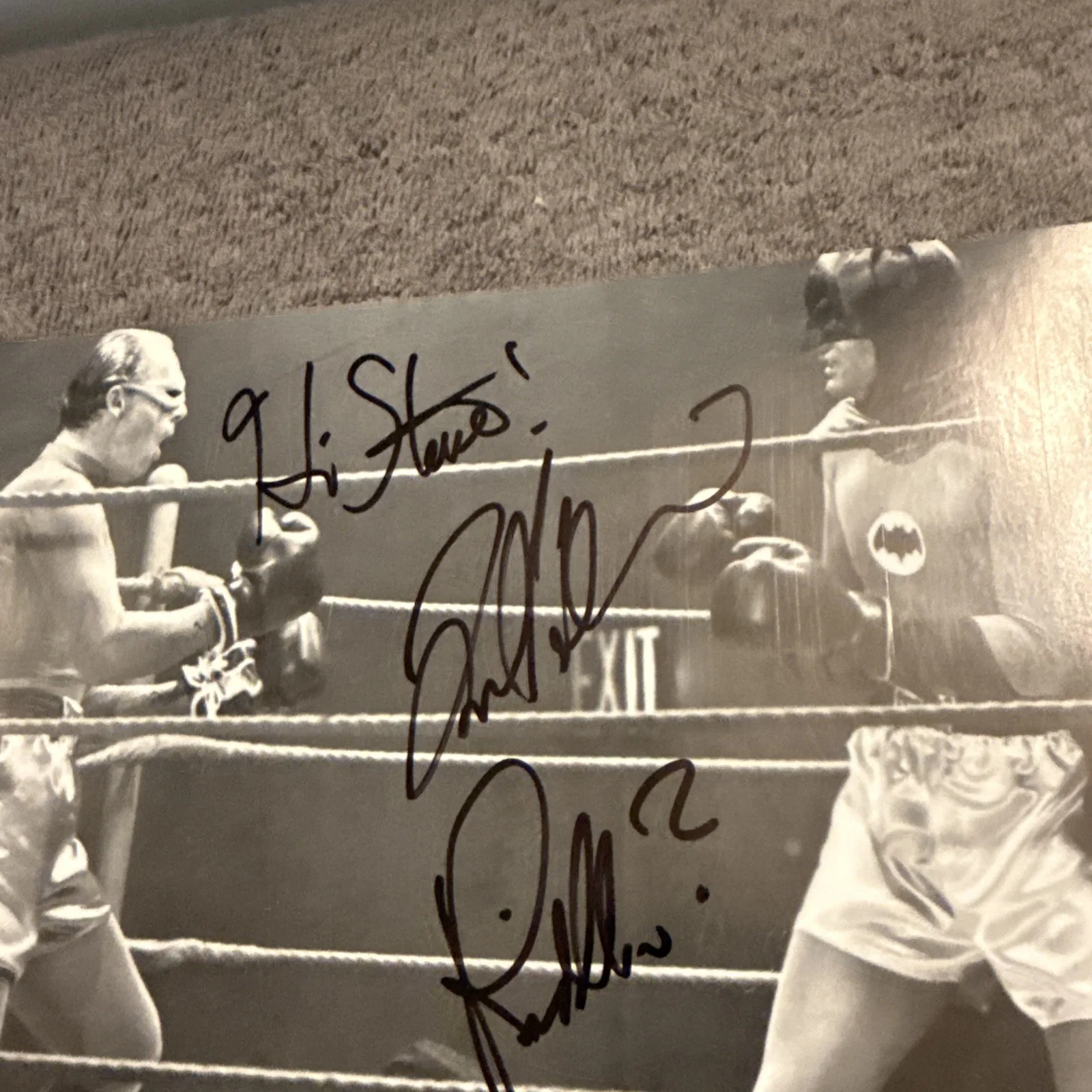 Frank Gorshin — Batman 1966 TV Series Frank Gorshin as The Riddler Signed 8x10 Photo Box30, изображение 2
