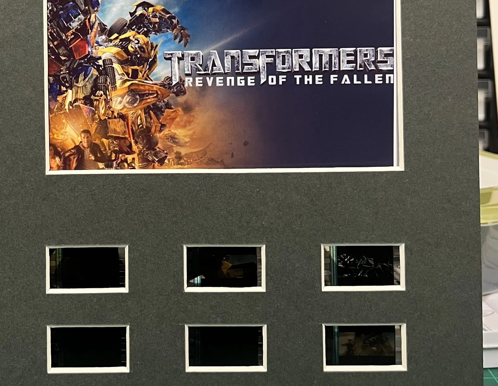 . TRANSFORMERS. Revenge of the Fallen. 35mm Film Cell Mounted Display, изображение 2