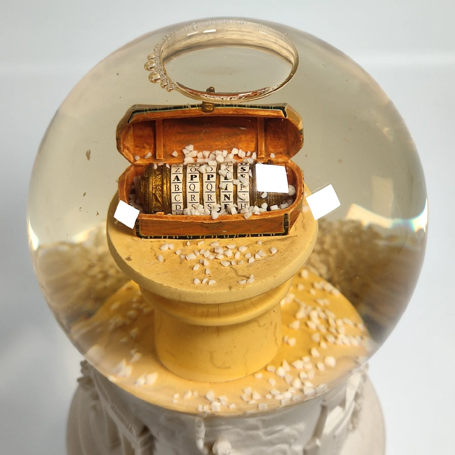 The Da Vinci Code Cryptex Snow Globe Promo Columbia Pictures 2006, изображение 5