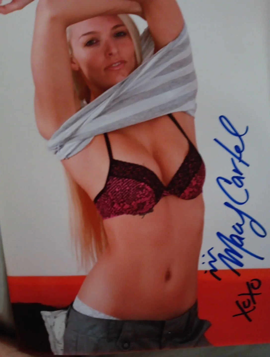 Destiny Dixon — Marcy Cartel autograph 8x10 photo Signed Adult Model COA