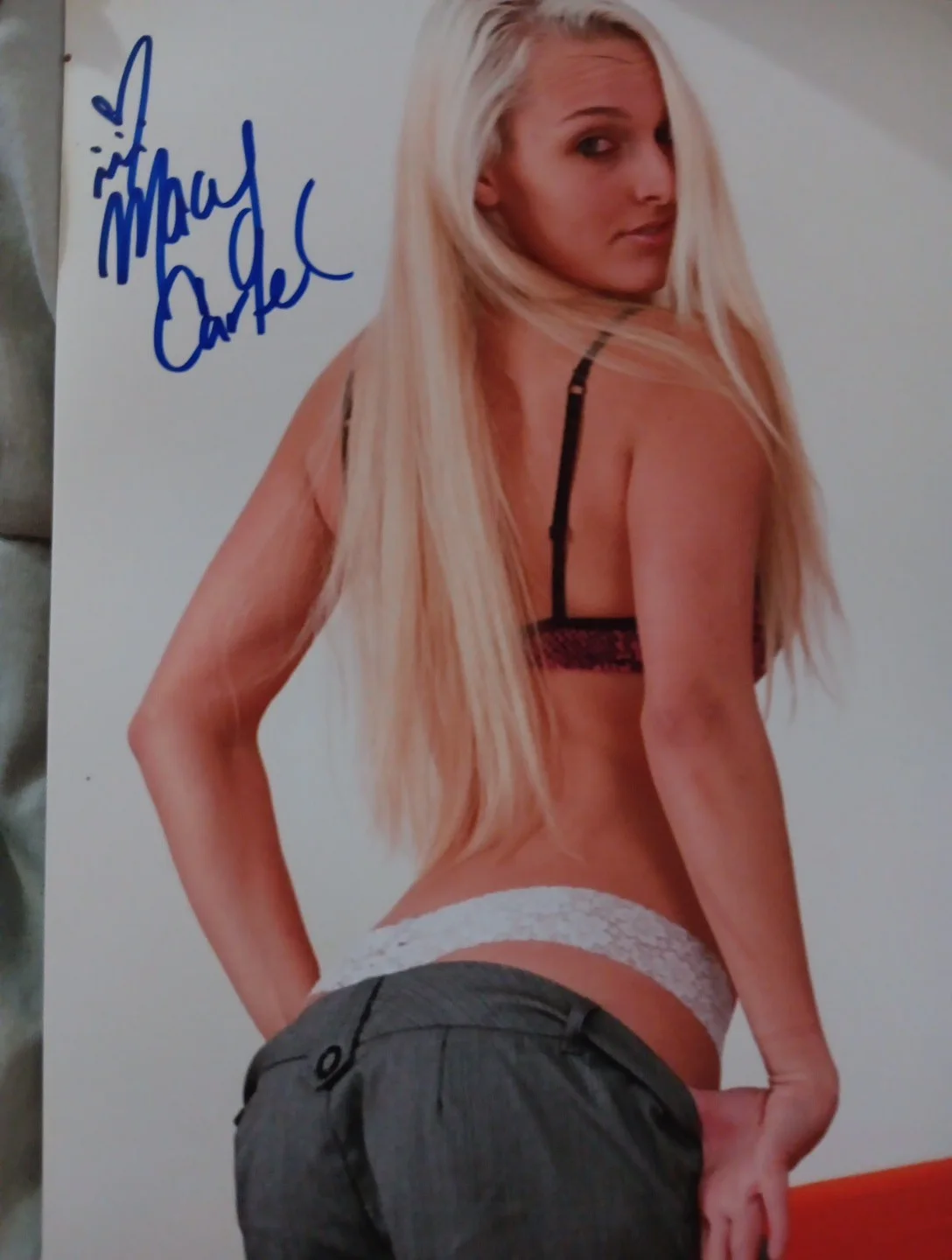 Destiny Dixon — Marcy Cartel autograph 8x10 photo Signed Adult Model COA