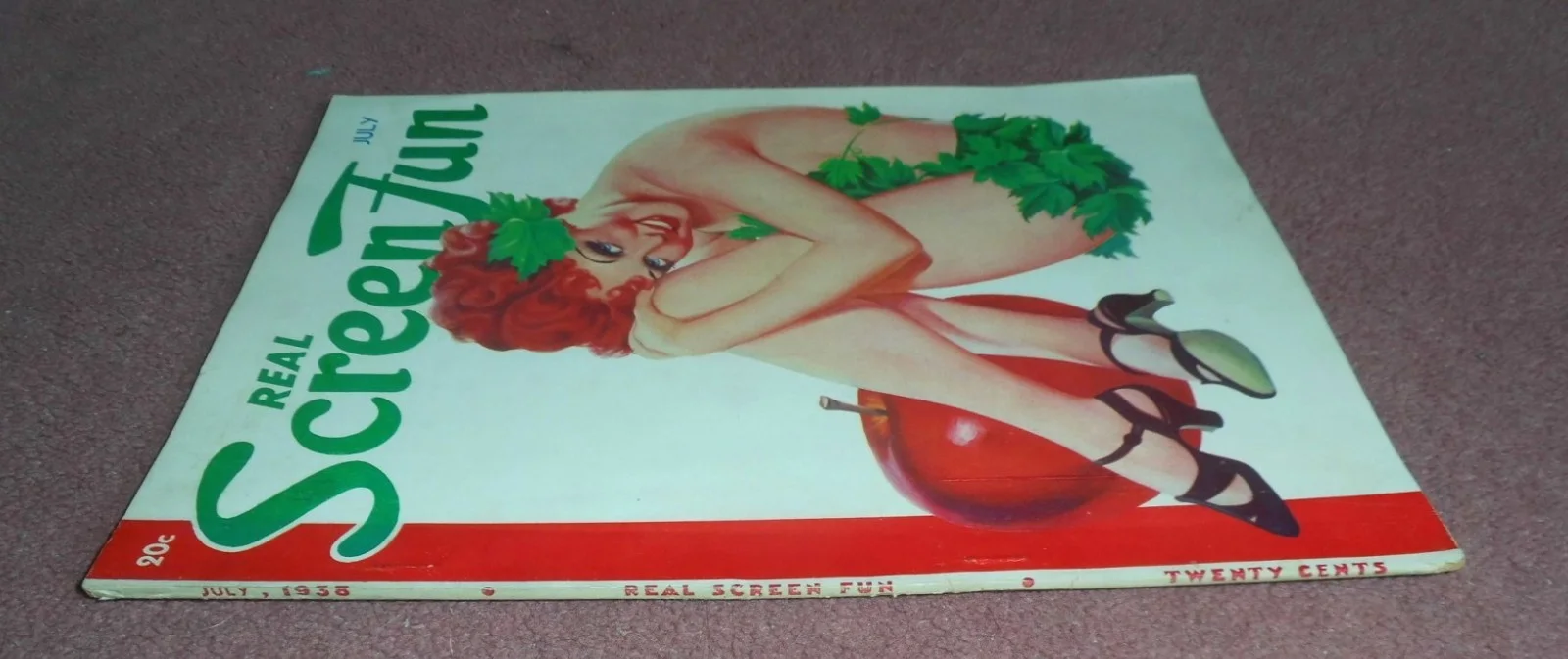 REAL SCREEN FUN (JULY 1938) US mag VERY FINE (8.0), image 2