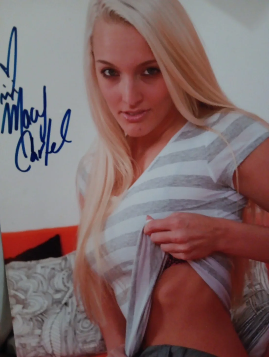 Destiny Dixon — Marcy Cartel autograph 8x10 photo Signed Adult Model COA
