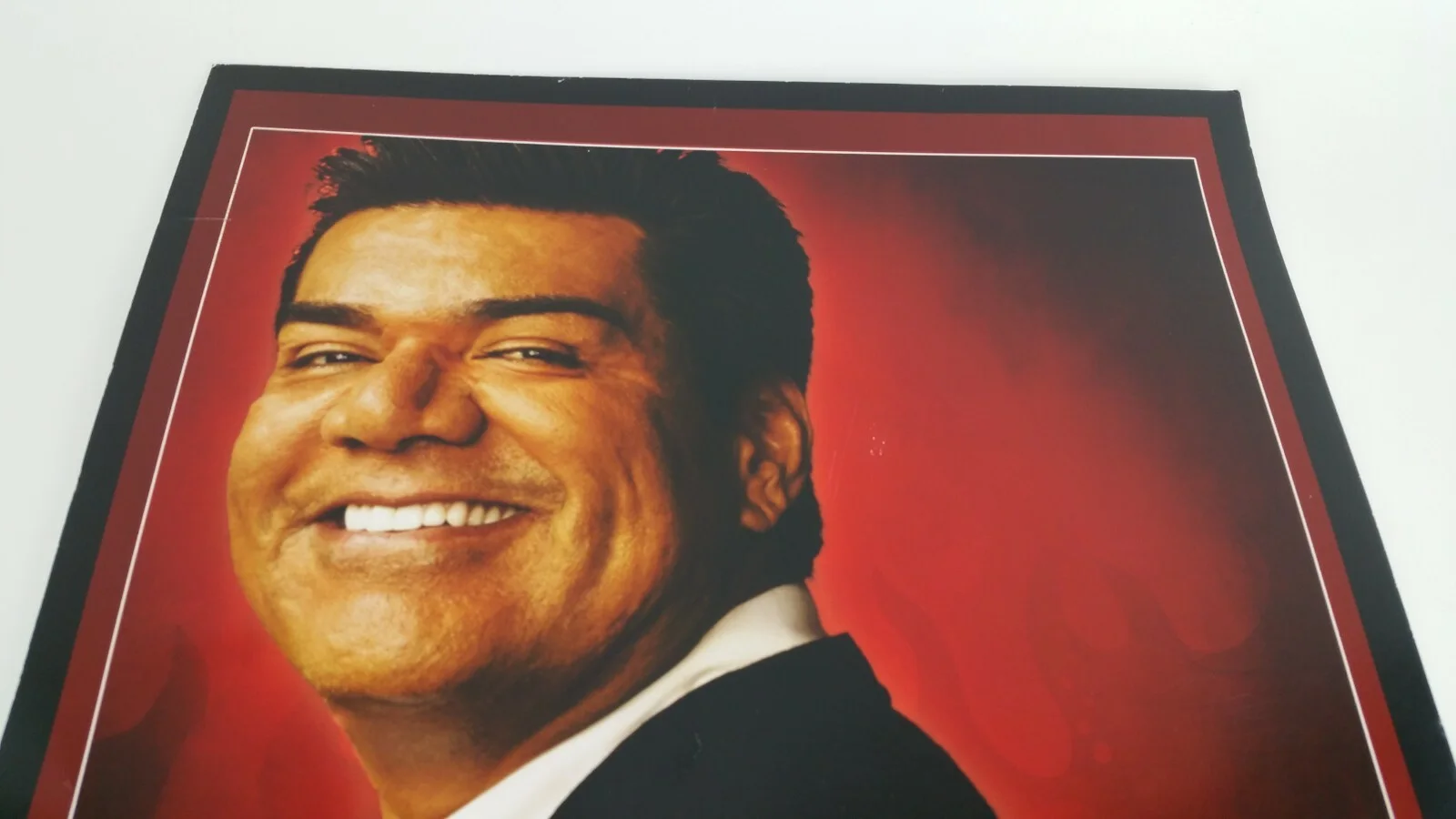 Signed Autograph George Lopez Listen to my Face Tour Collectible Poster Print, изображение 2
