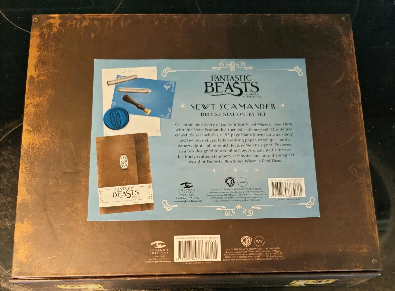 Fantastic Beasts & Where to Find Them Deluxe Stationary Set Wax Sealing Stamp, image 2
