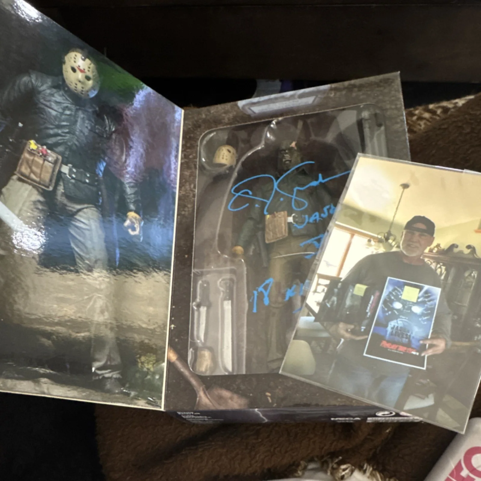 CJ Graham — Friday the 13th Part VI Jason Lives Autographed Action Figure Original Signed, изображение 3