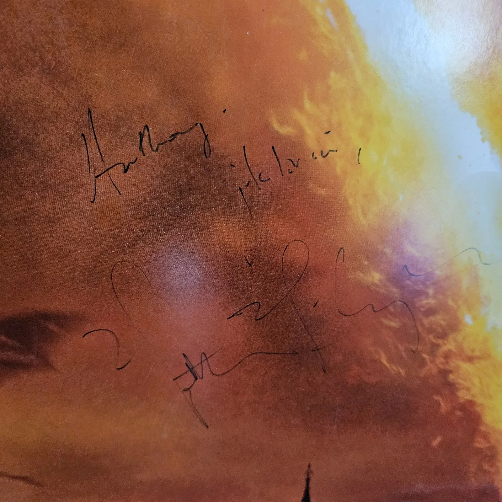 Signed Matthew McConaughey Reign of Fire 2002 Movie Board Production Poster, изображение 2