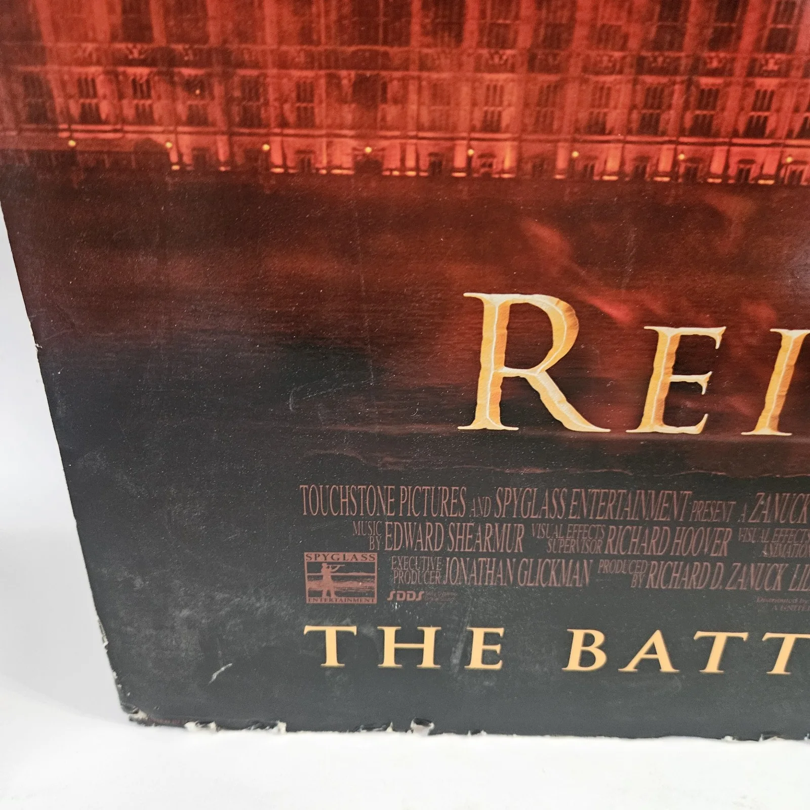 Signed Matthew McConaughey Reign of Fire 2002 Movie Board Production Poster, изображение 3