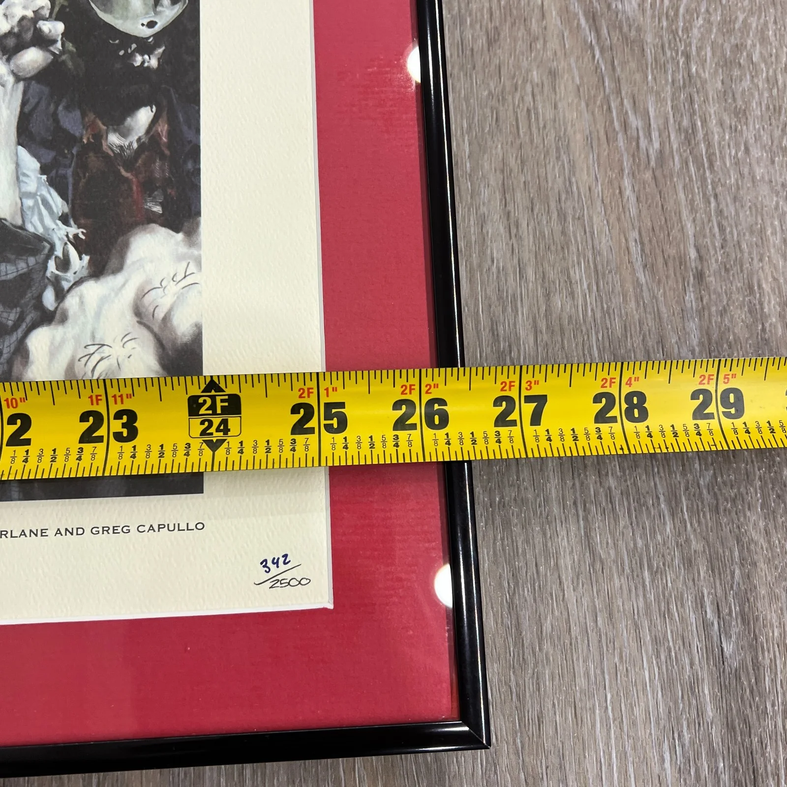 Todd McFarlane Disturbed 'Ten Thousand Fists' Signed Numbered Lithograph Poster, image 5