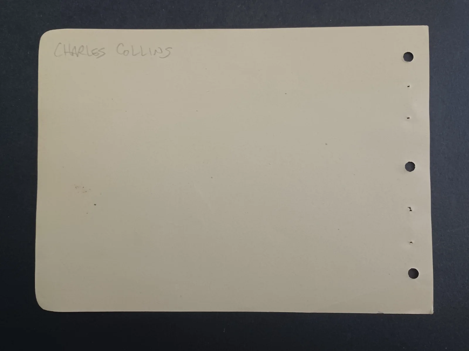 Charles Collins (d. 1999) Signed Album Page - Dancing Pirate, Smiling Faces, изображение 2