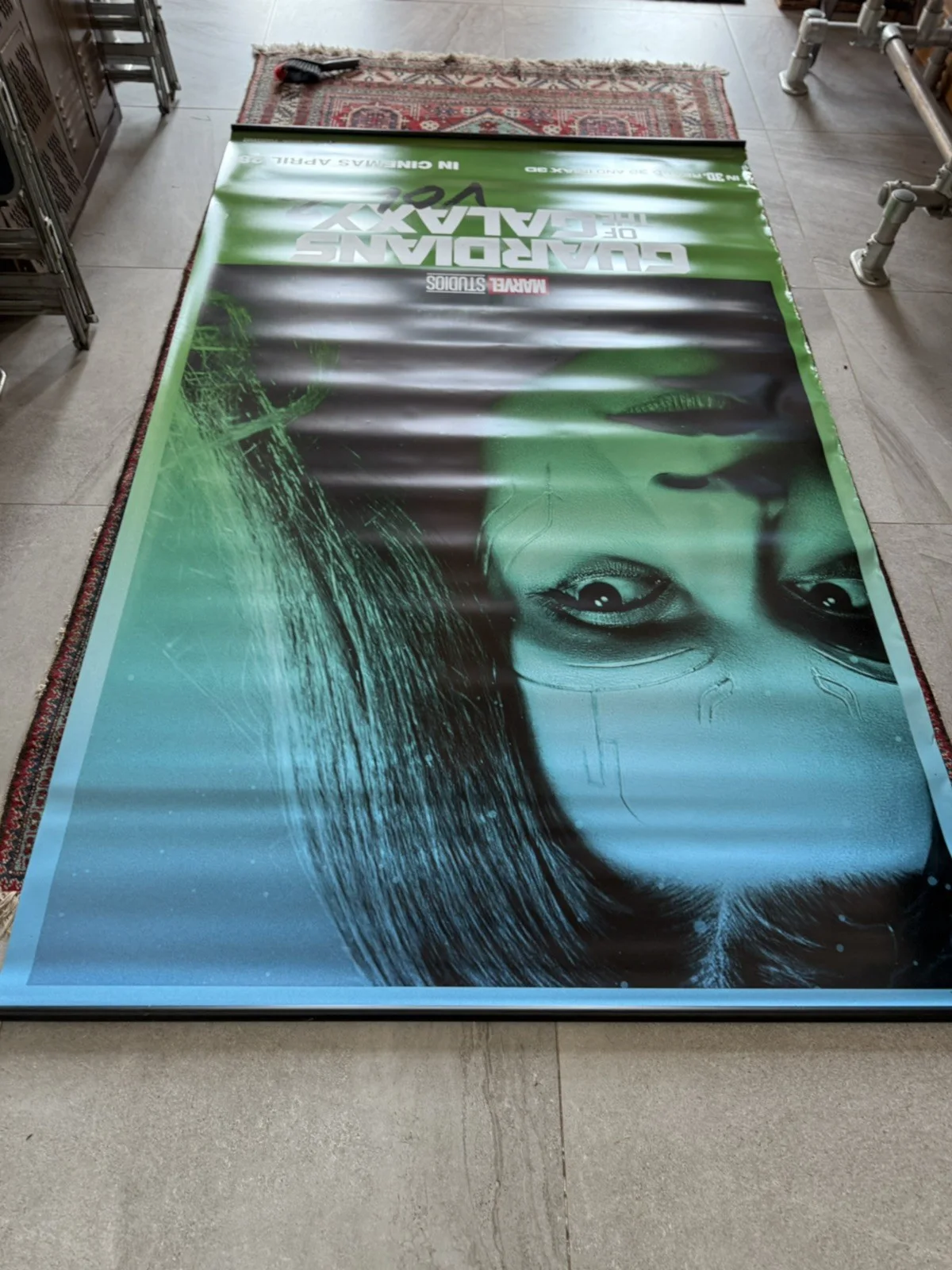 Gamora - Guardians of the Galaxy Volume 2 Giant Vinyl Movie poster, изображение 2