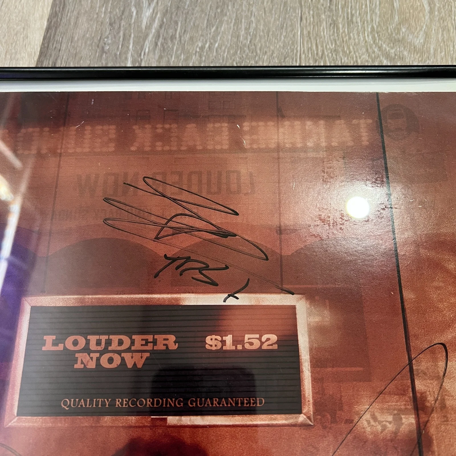 Taking Back Sunday 'Louder Now' Full Band Signed Autographed Flat [JSA], image 4