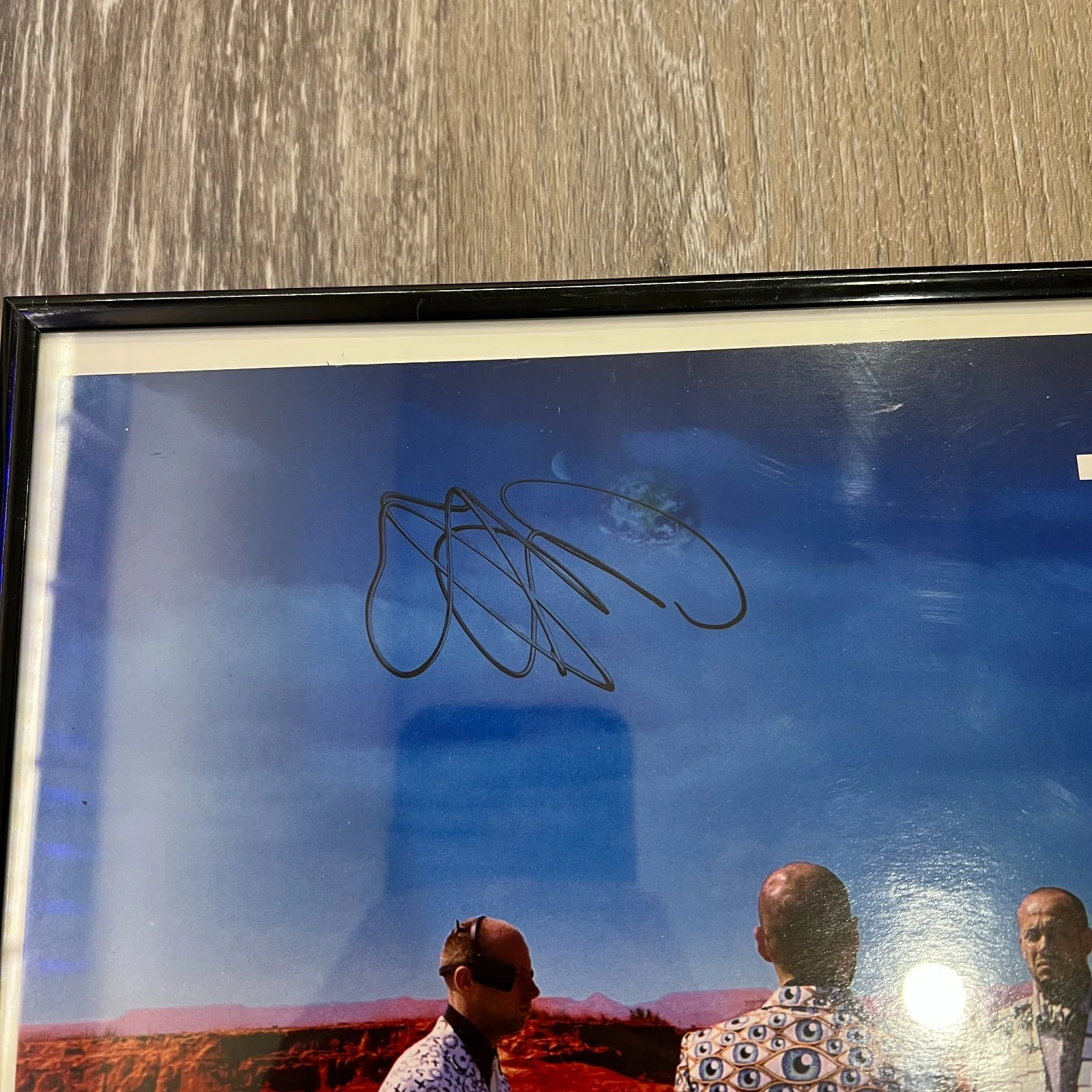 Muse 'Black Holes & Revelations' Full Band Signed Autographed Flat [JSA], image 3