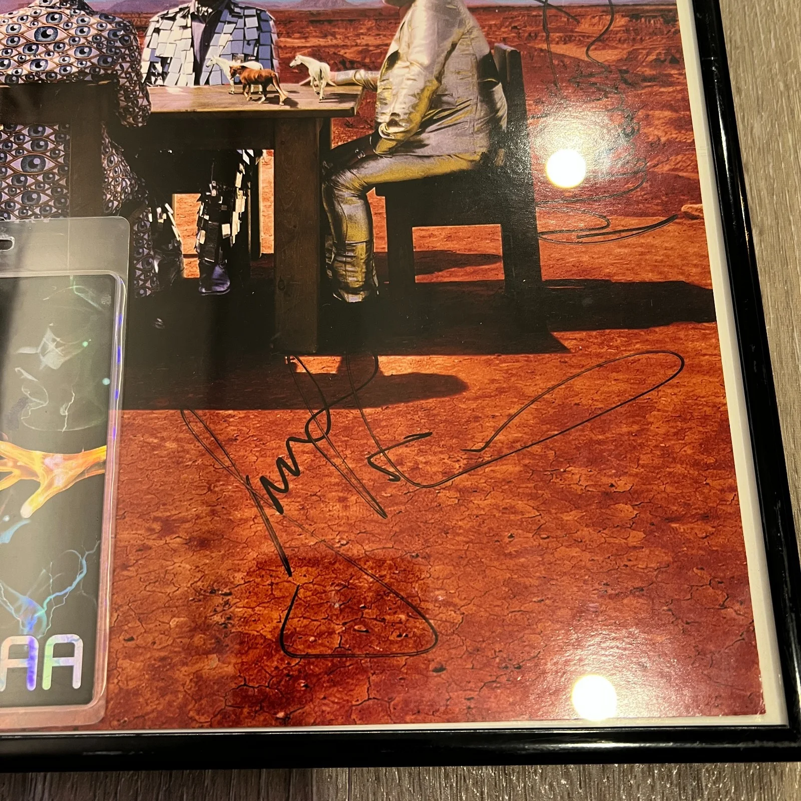 Muse 'Black Holes & Revelations' Full Band Signed Autographed Flat [JSA], image 4