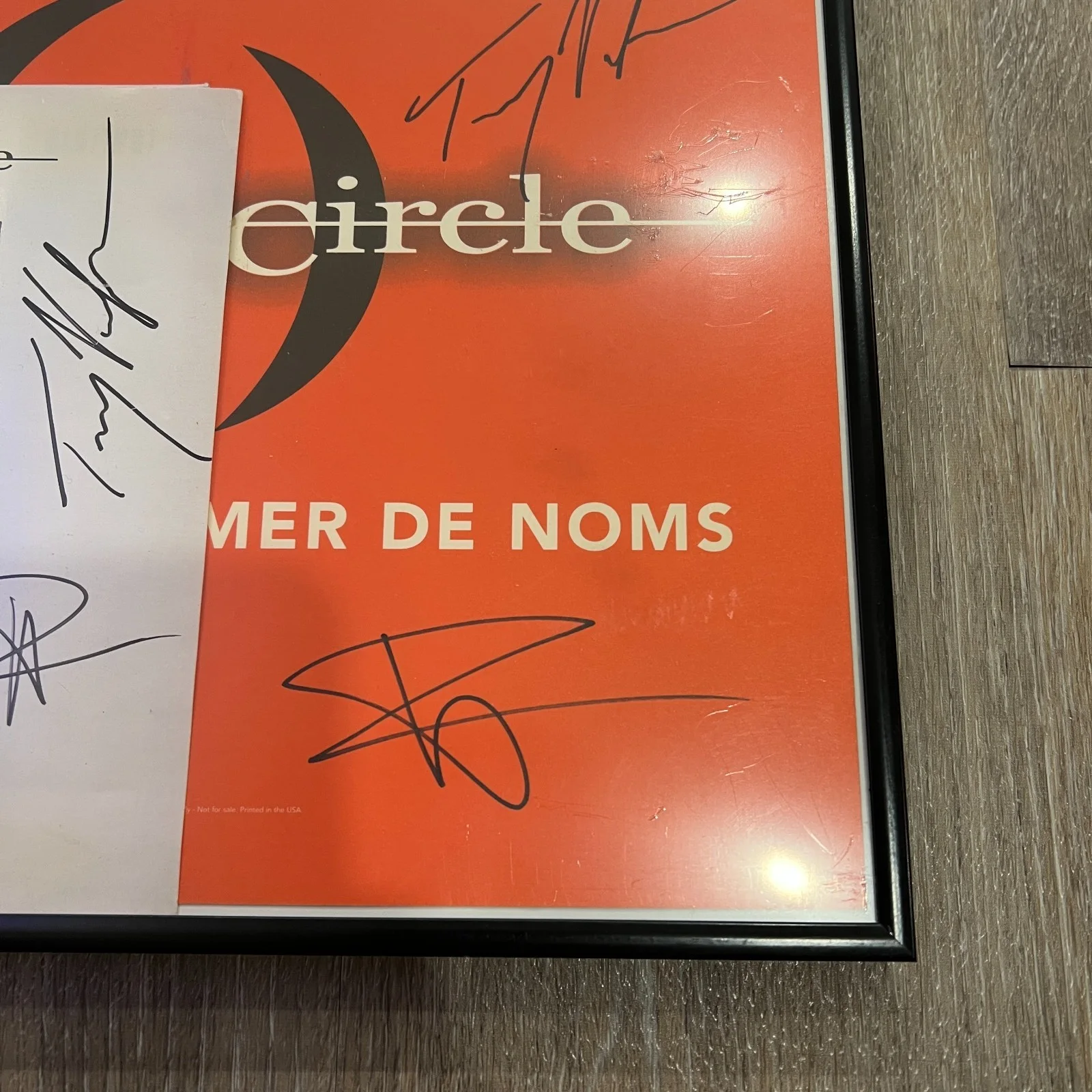 A Perfect Circle 'Judtih + Mer De Noms' Signed Autographed Flat + 45 Vinyl [JSA], изображение 4