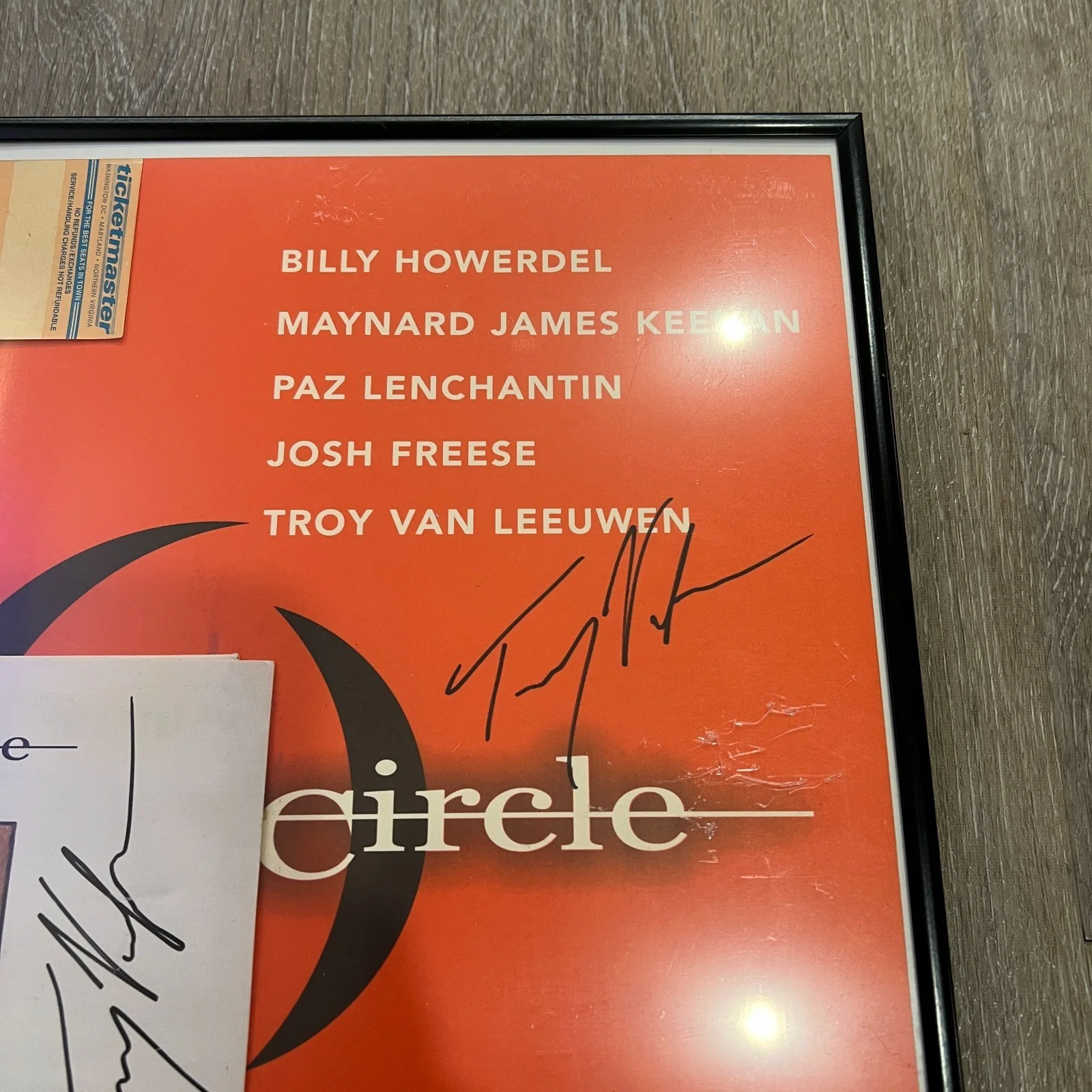 A Perfect Circle 'Judtih + Mer De Noms' Signed Autographed Flat + 45 Vinyl [JSA], изображение 5