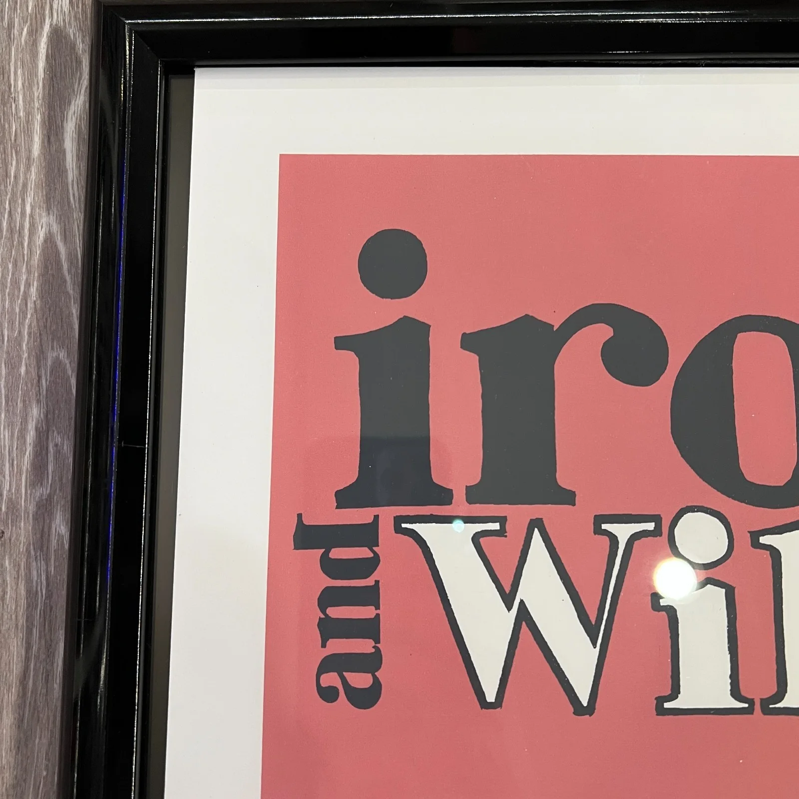 Iron and Wine 'Maryanne. Do You Remember?' Sam Beam Signed Autographed Print, image 2