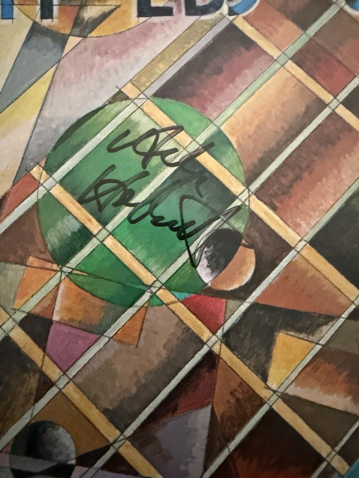 Allan Holdsworth Signed Road Game LP Autographed X2 Chad Wackerman, image 2