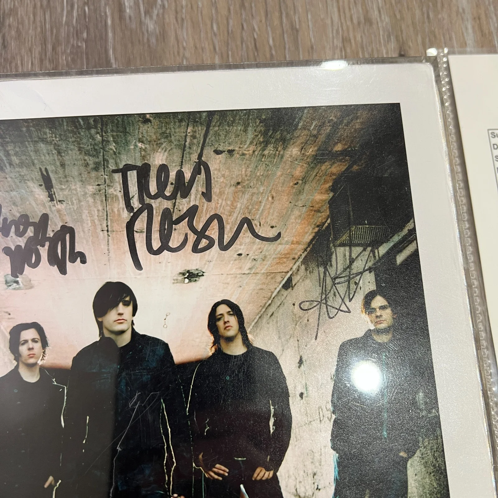 Nine Inch Nails 'Nothing' Full Band Signed Autographed Photo 2005 [JSA], image 3