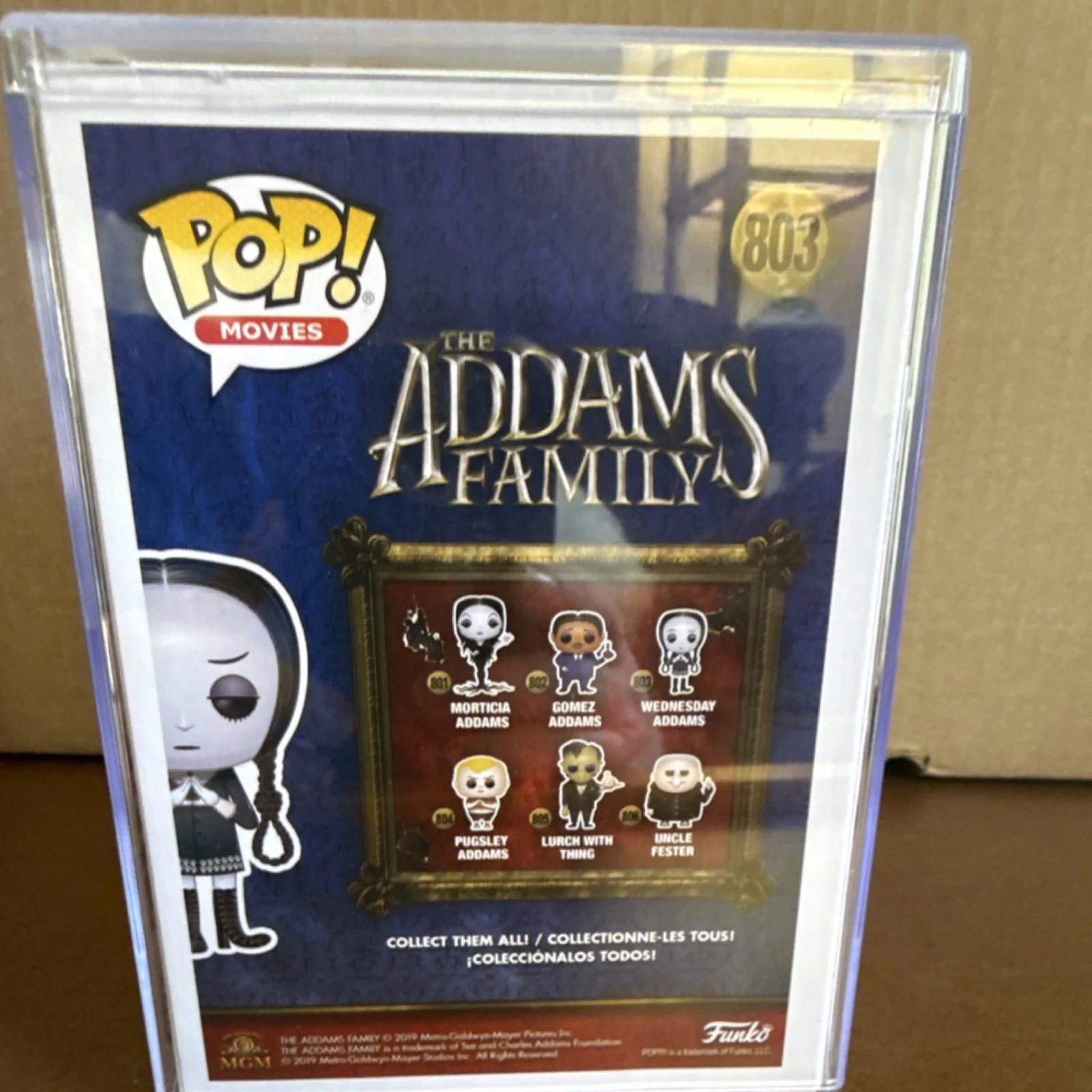 Lisa Loring — Funko Pop The Addams Family Wednesday Addams #803 Signed Lisa Loring JSA, изображение 3