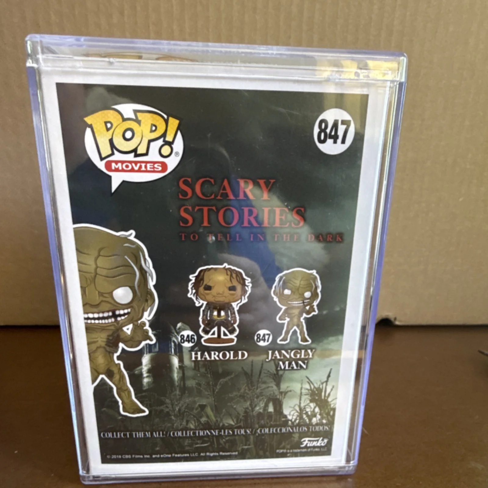 Troy James — Funko Pop Jangly Man Signed by Troy James Scary Stories BAM Horror COA, изображение 2